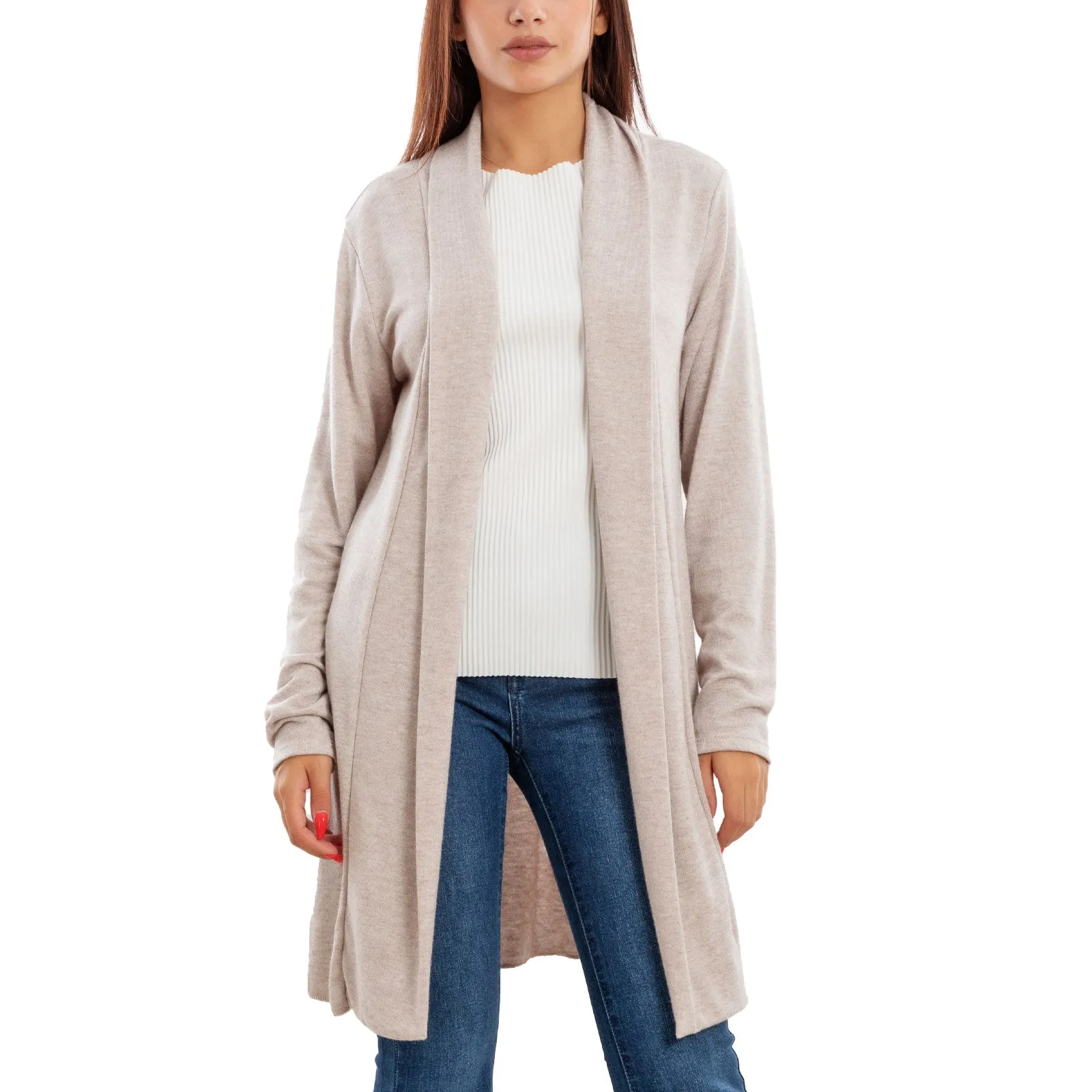 Cardigan Lungo Manica Lunga Golfino Vb-9660