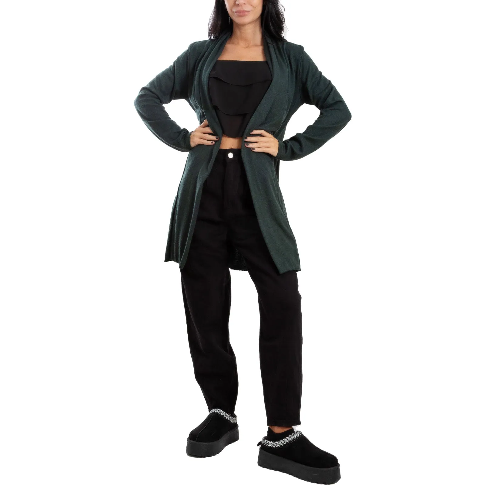 Cardigan Lungo Manica Lunga Golfino Vb-9660
