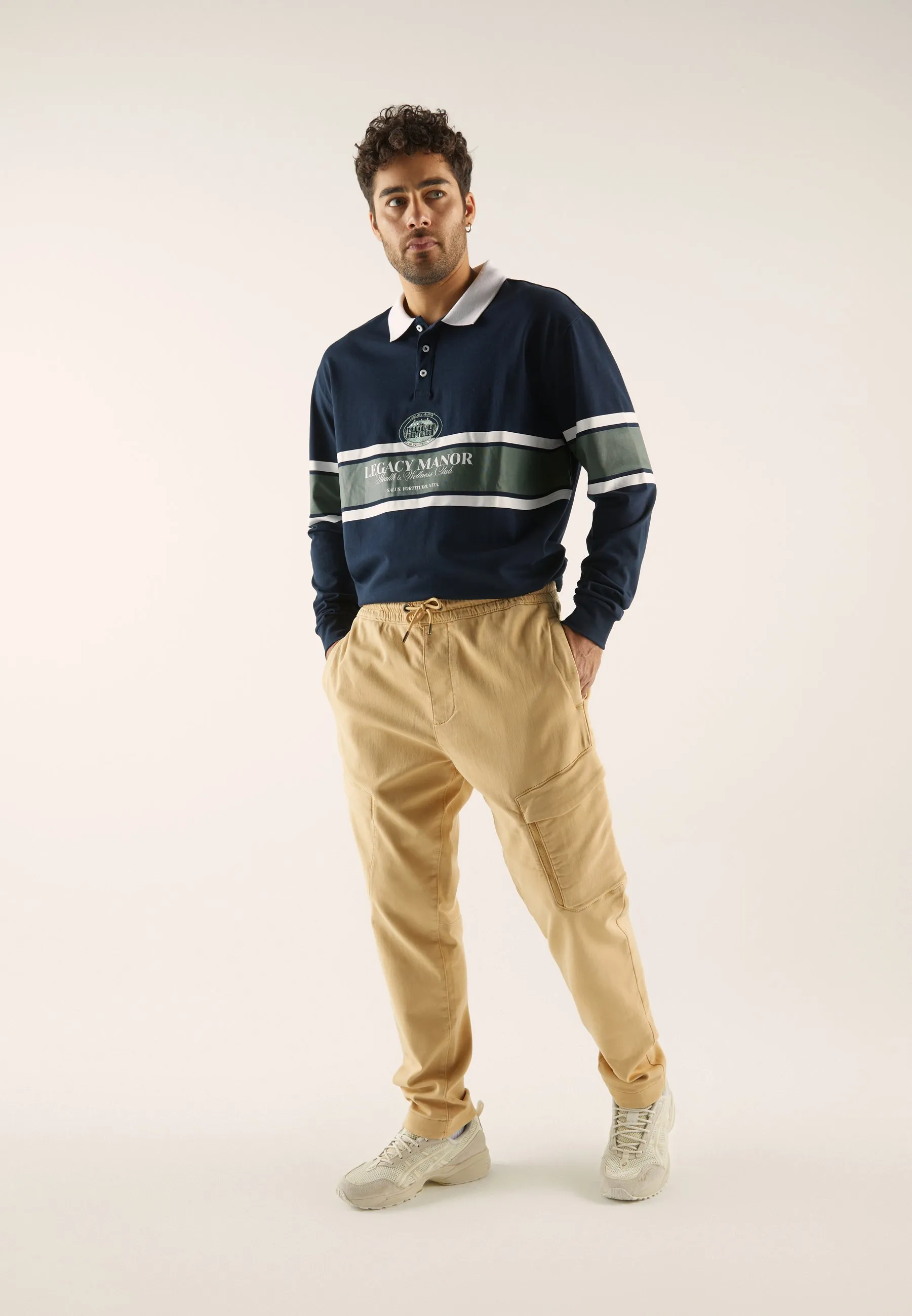 CARGO SOFT KNIT - Pantaloni cargo