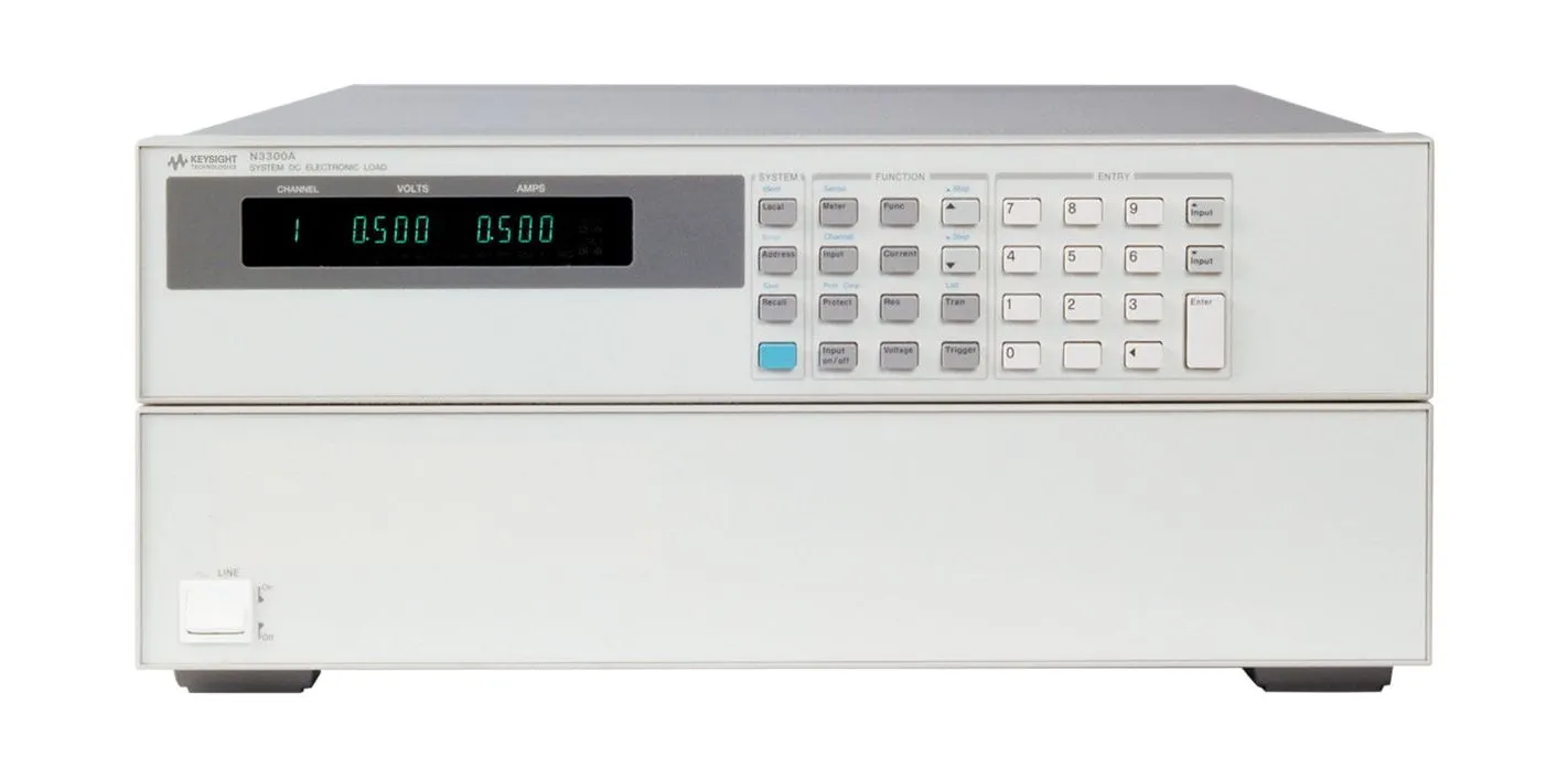 Carico elettronico Keysight Technologies, 0 → 300 W., 0 → 60 A, 0 → 60 V.