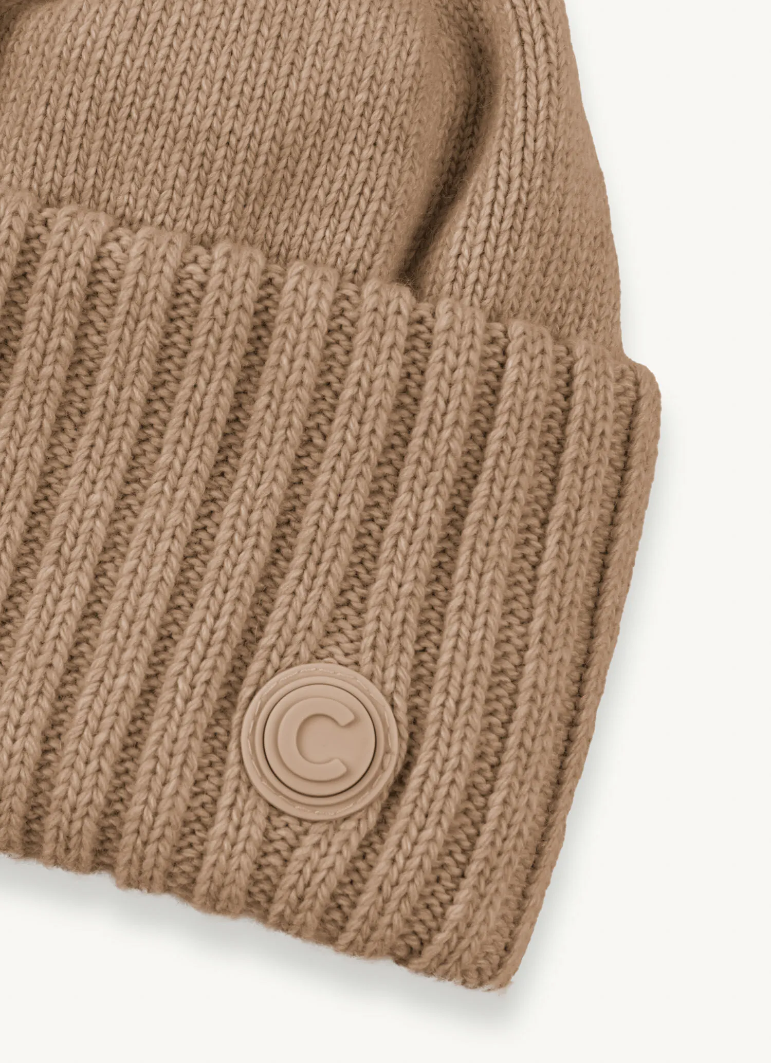 Cashmere and wool blend hat
