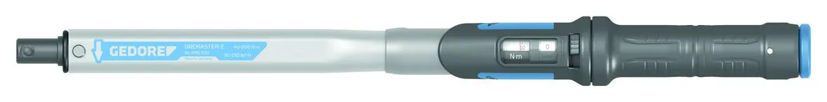 Chiave dinamometrica a scatto Gedore, attacco quadrato, coppia da 80 → 400Nm, prec. ±3%