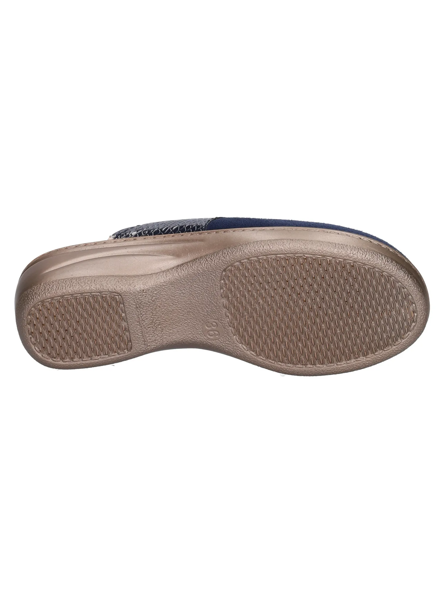 Ciabatta con zeppa Inblu da donna blu