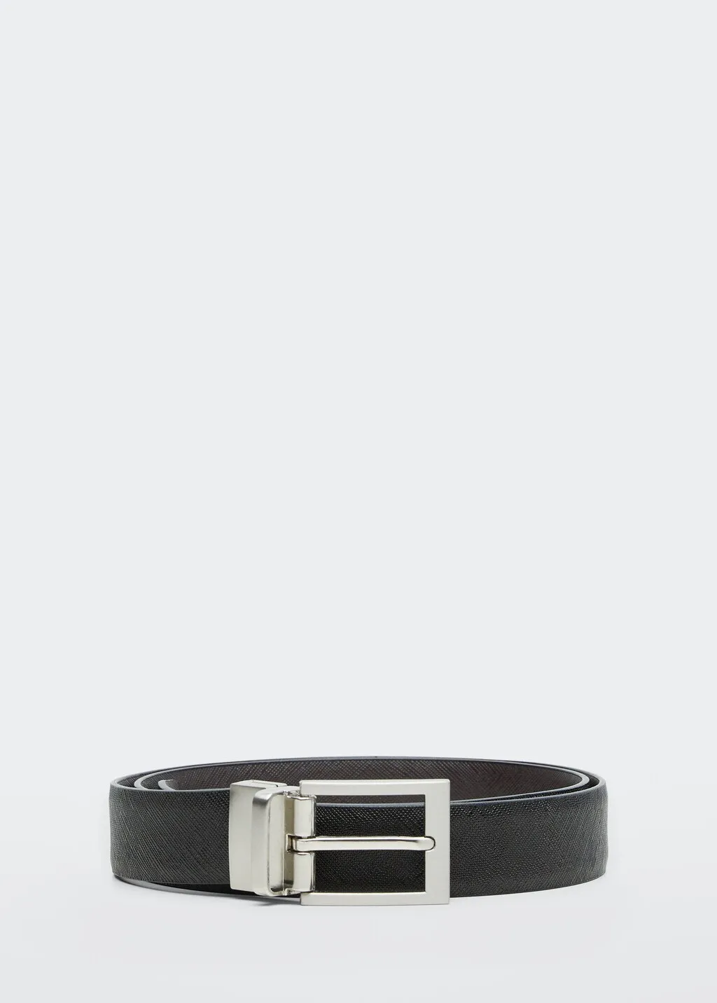 Cintura elegante pelle saffiano