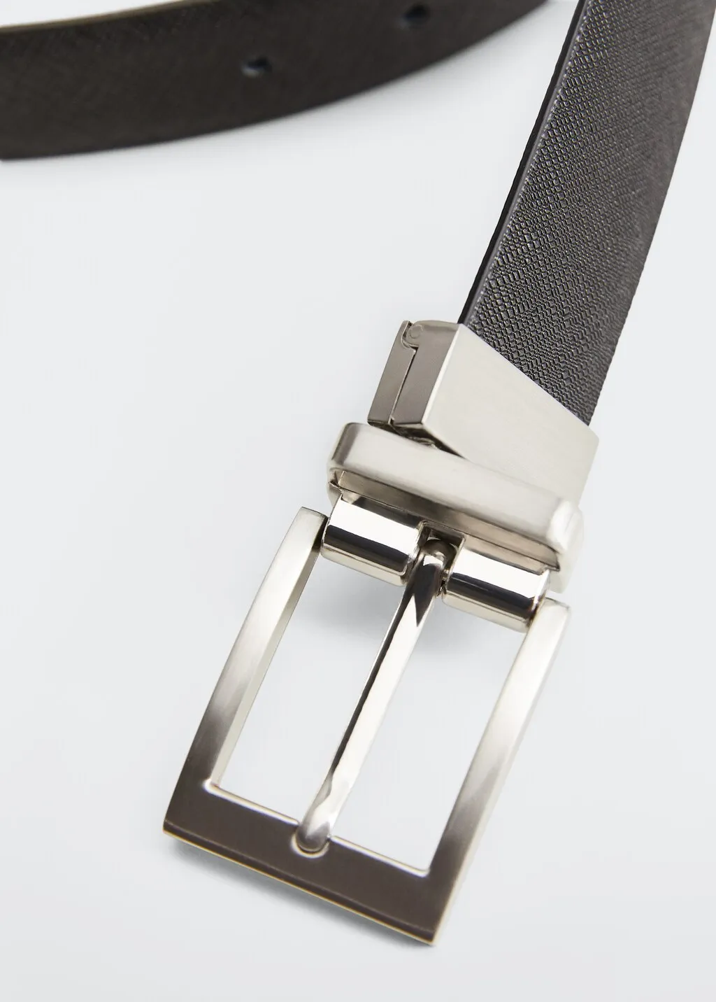 Cintura elegante pelle saffiano
