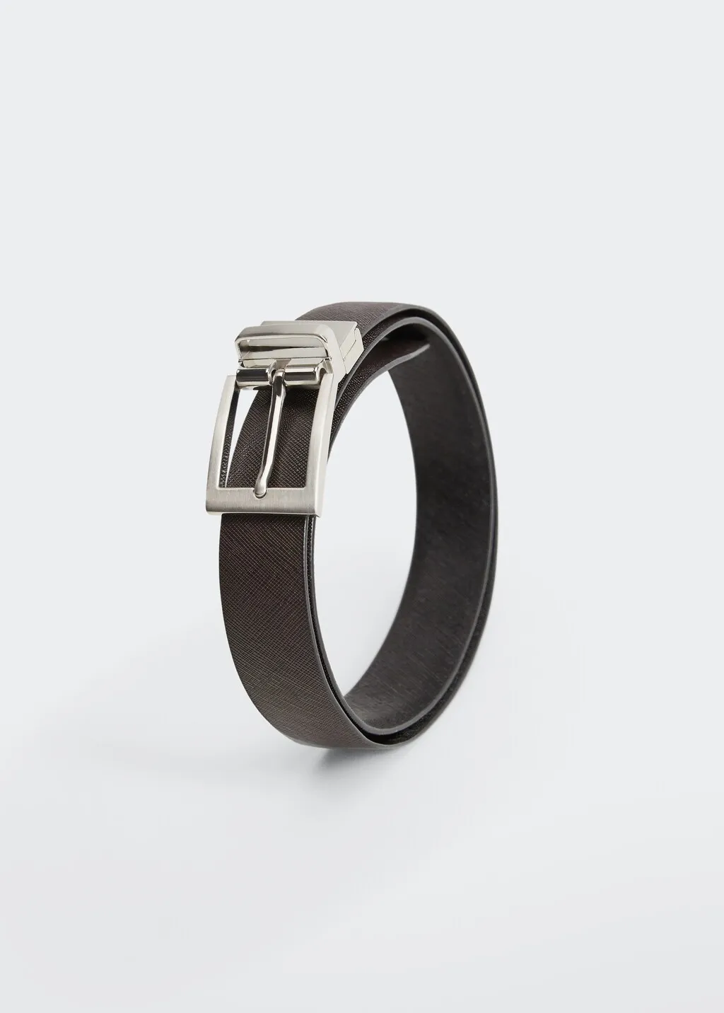 Cintura elegante pelle saffiano