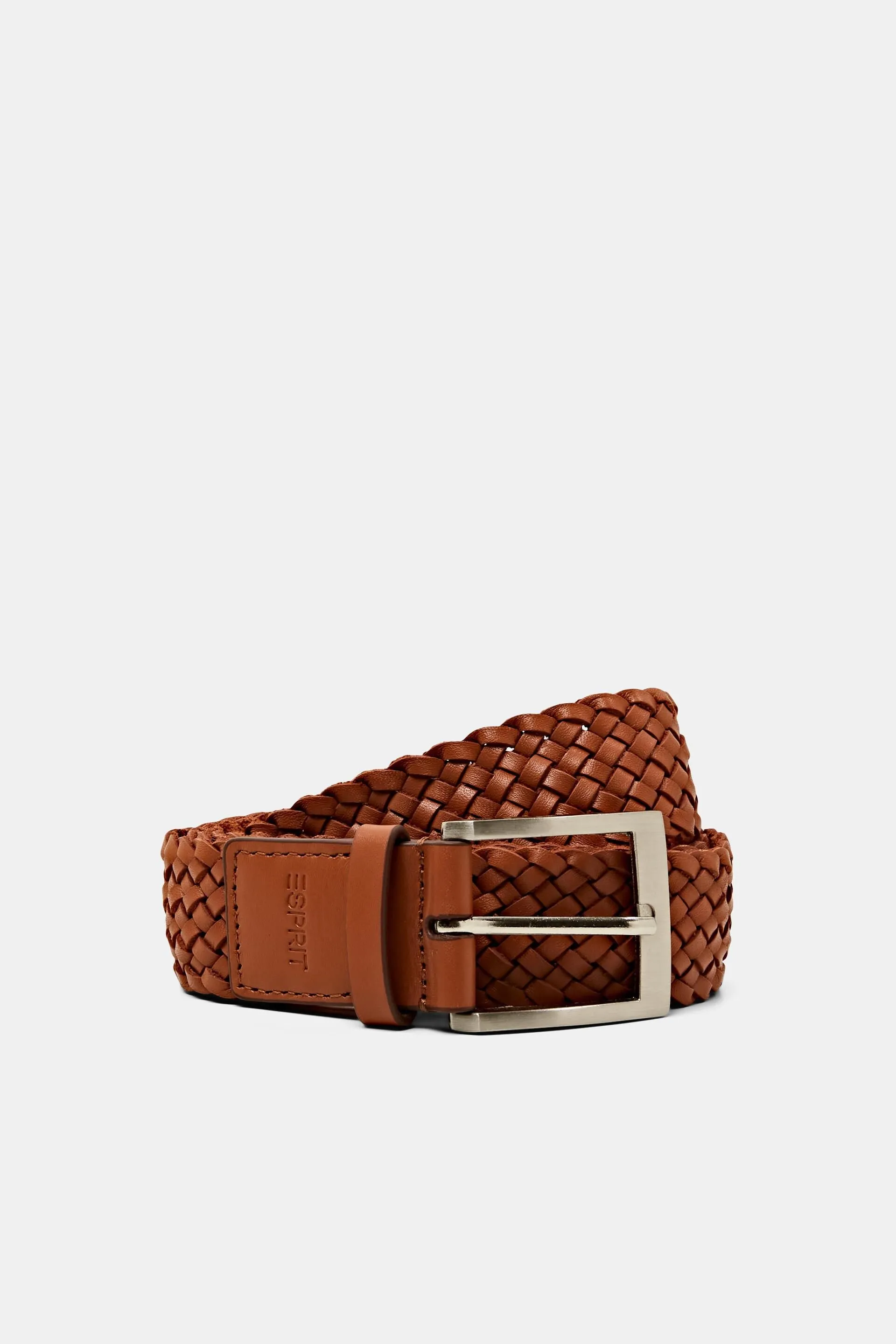 Cintura in pelle intrecciata