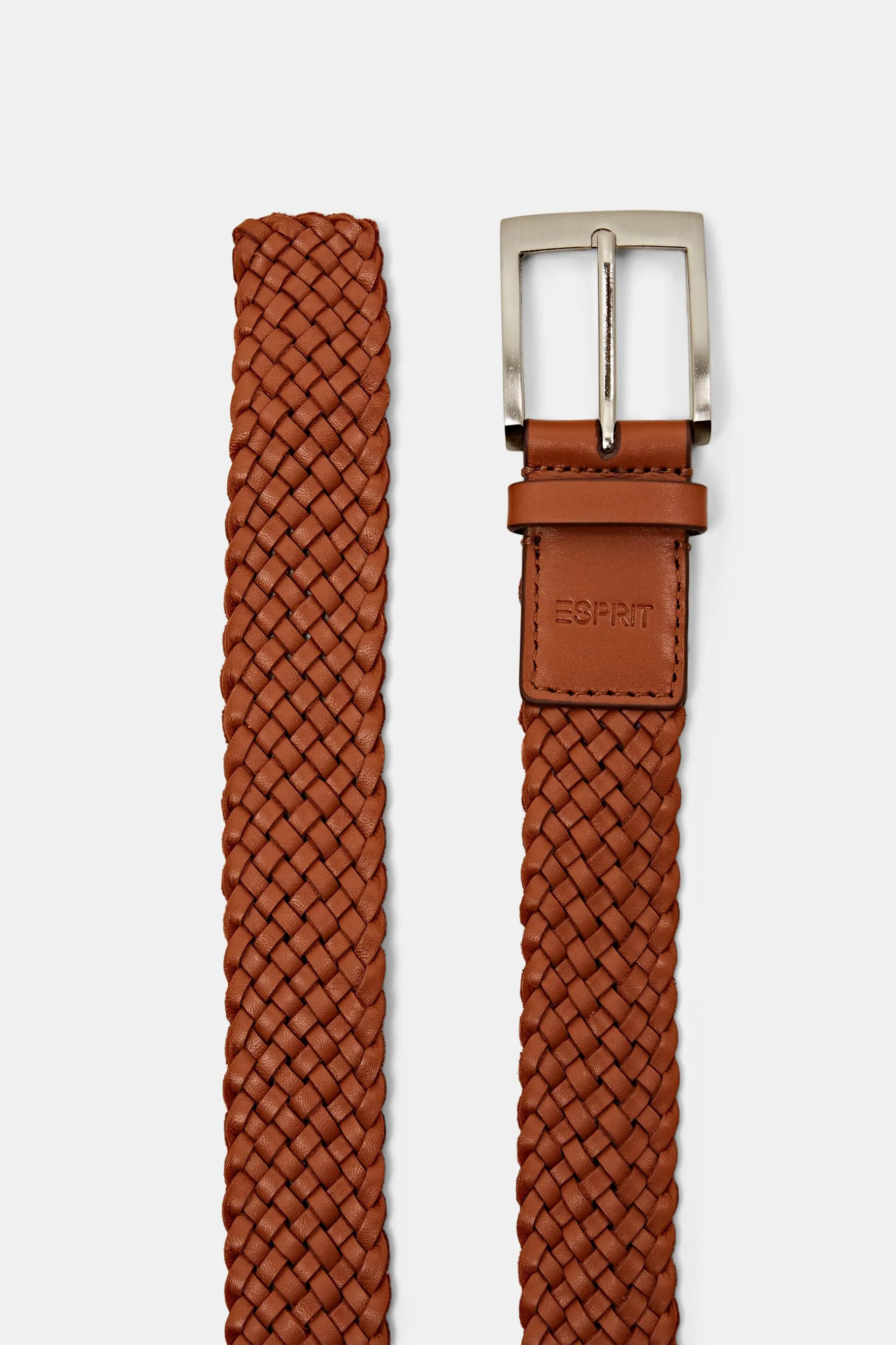 Cintura in pelle intrecciata