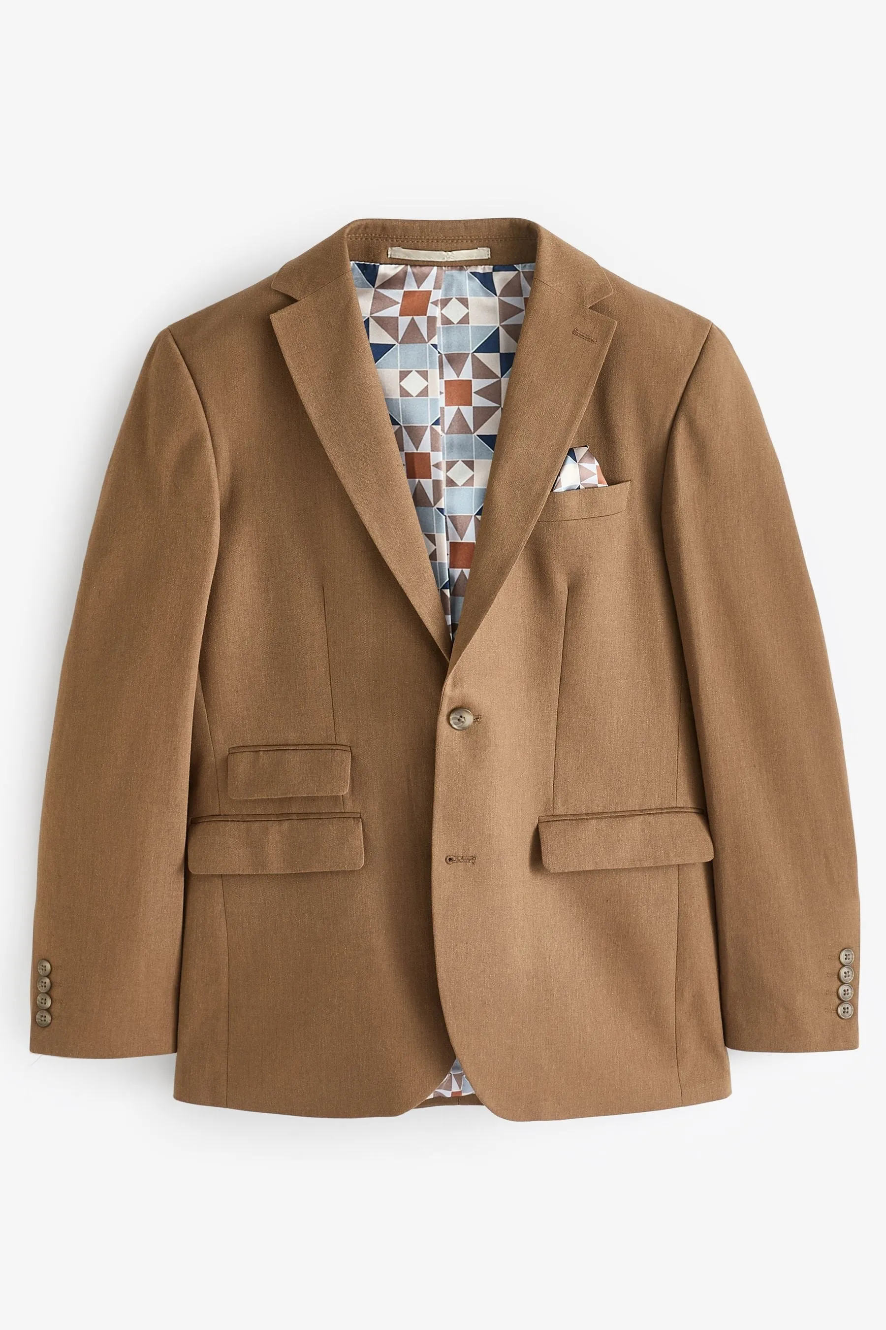 Completo Vestibilità sartoriale in lino: Giacca