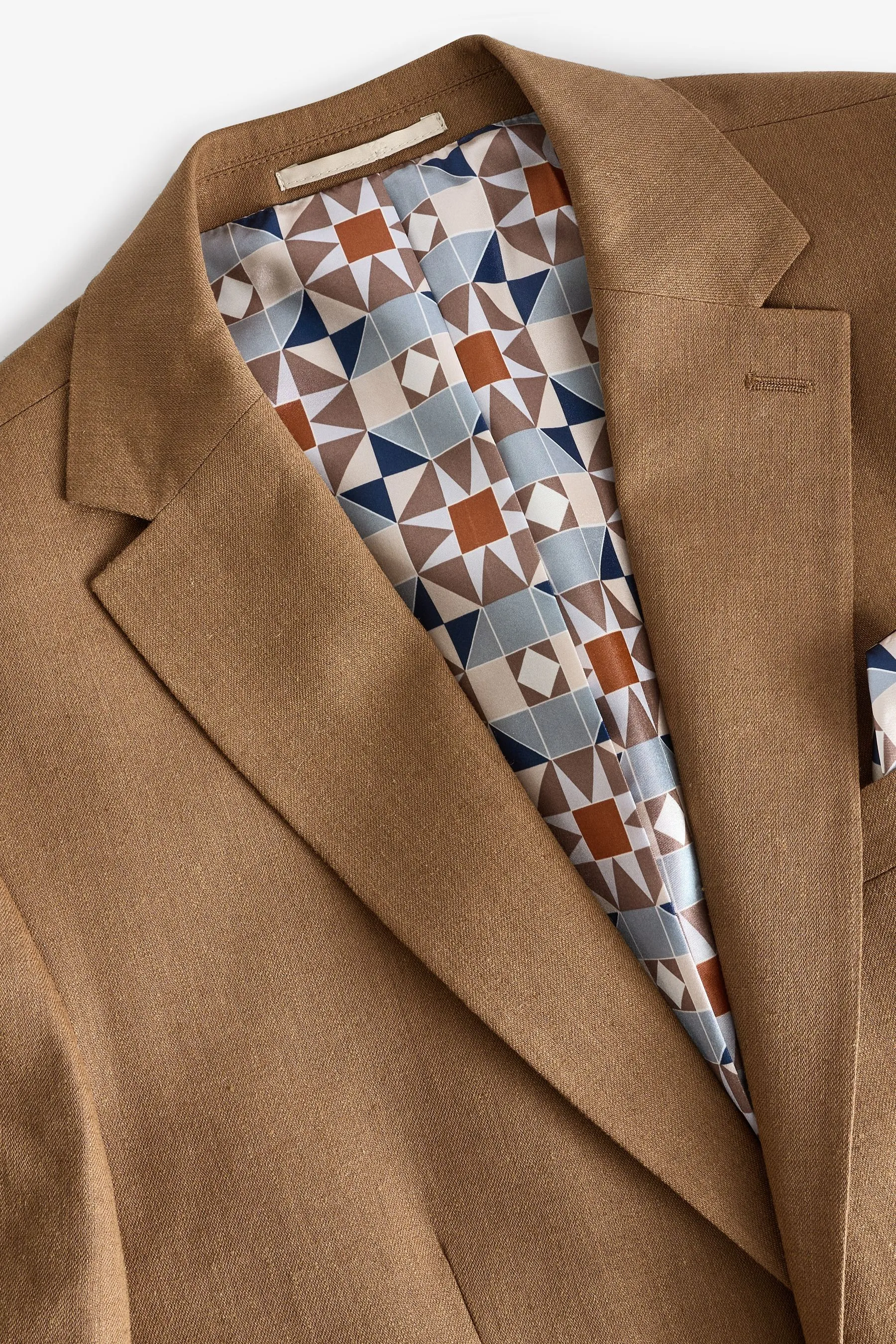 Completo Vestibilità sartoriale in lino: Giacca