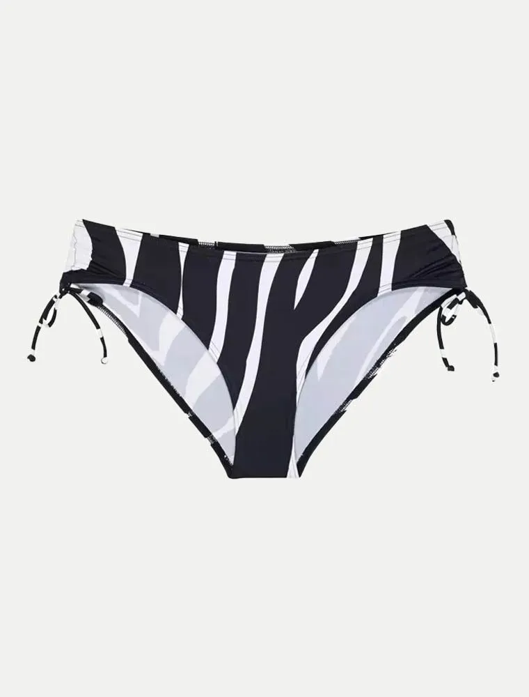 Costume Slip Triumph - Bianco Nero