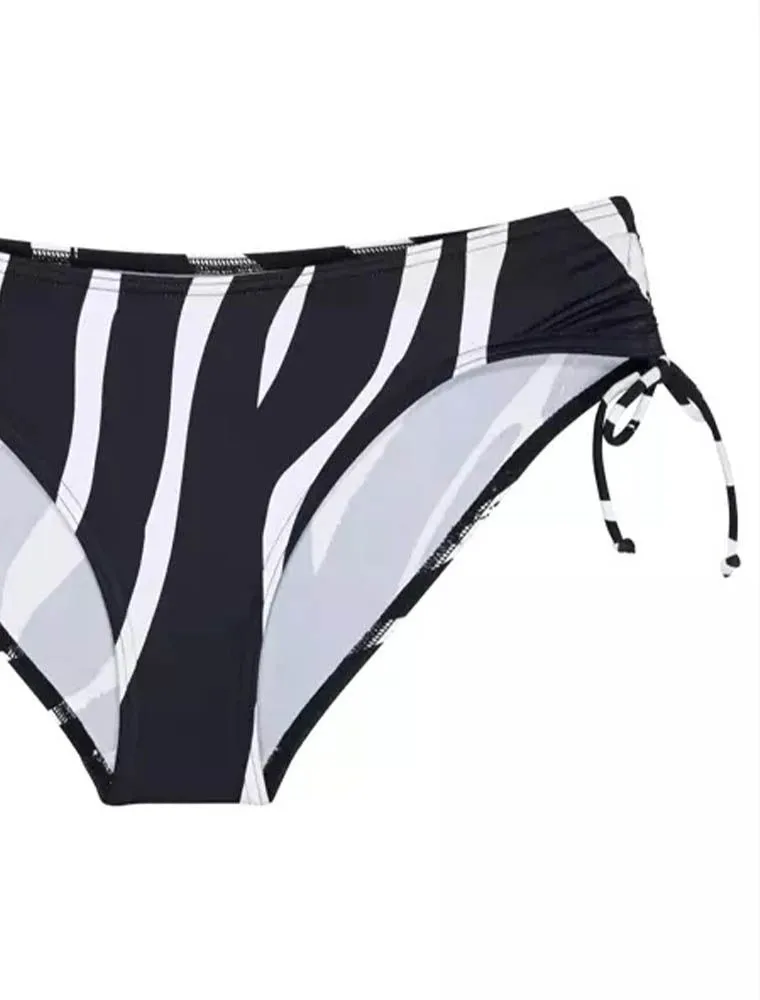 Costume Slip Triumph - Bianco Nero