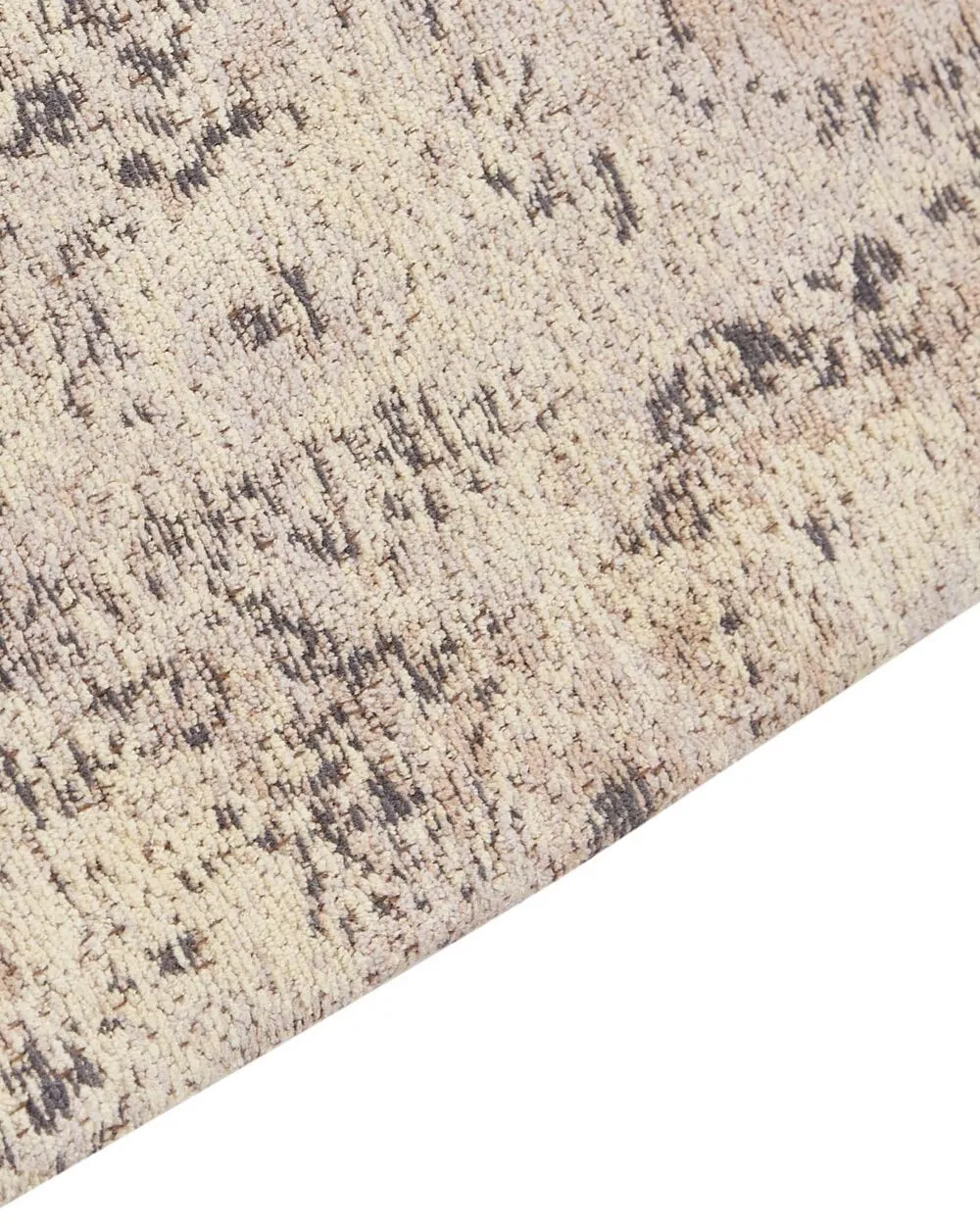 Cotton Area Rug 200 x 300 cm Beige MATARIM