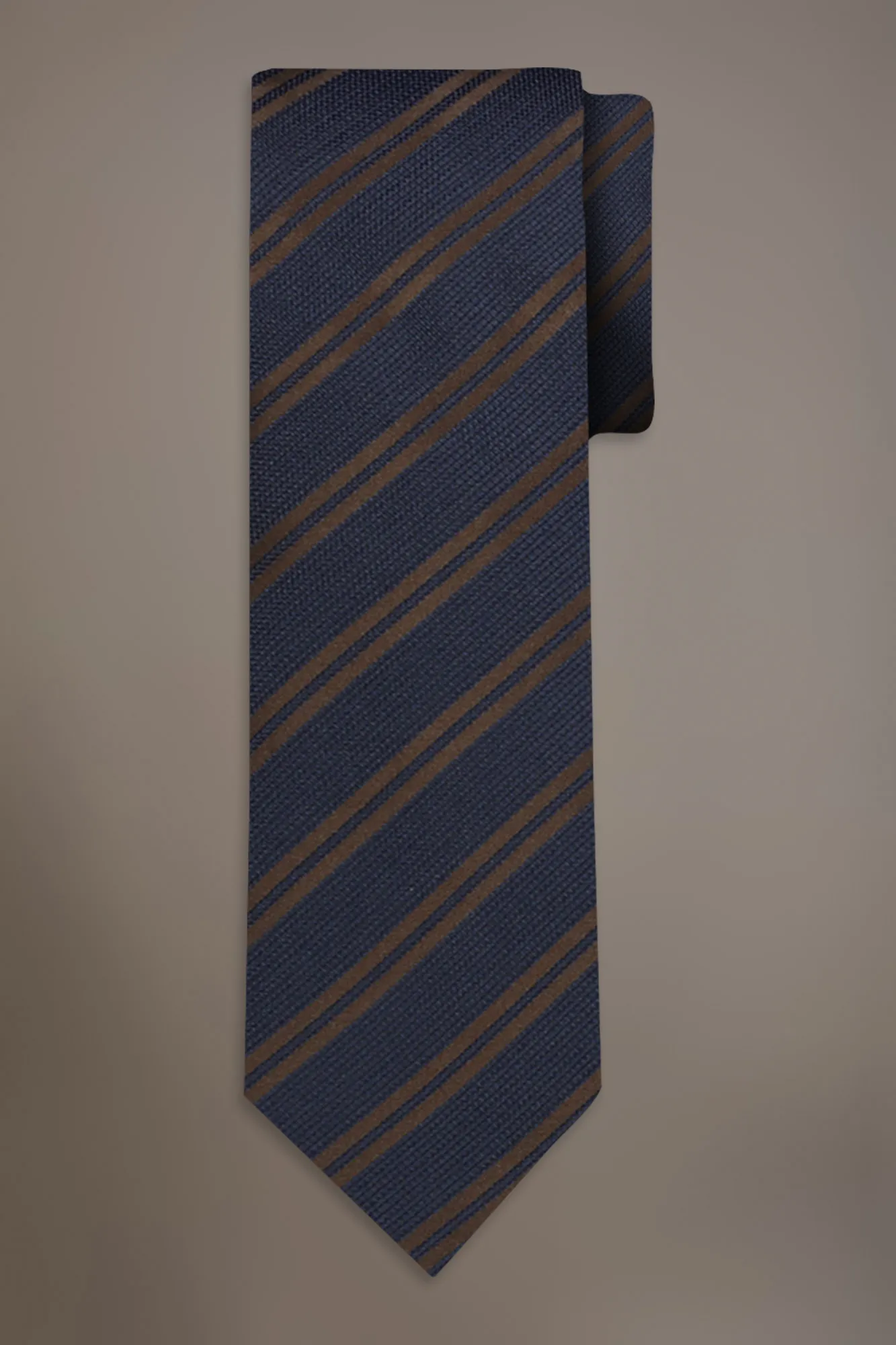 Cravatta uomo misto bamboo regimental