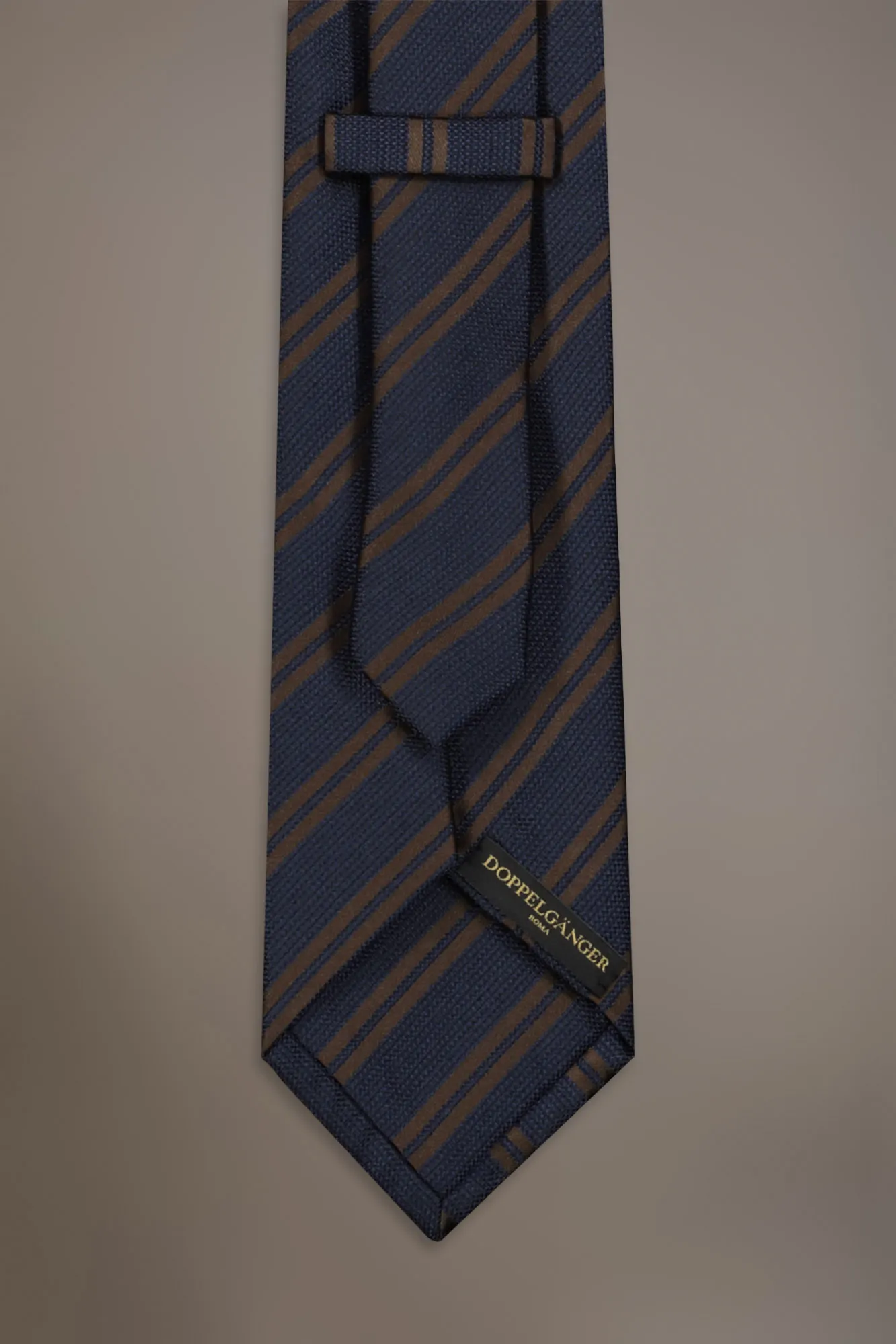 Cravatta uomo misto bamboo regimental