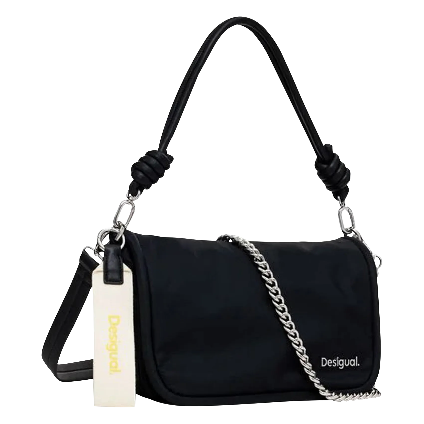  DESIGUAL   Borsa a tracolla con manici multipli | Nero