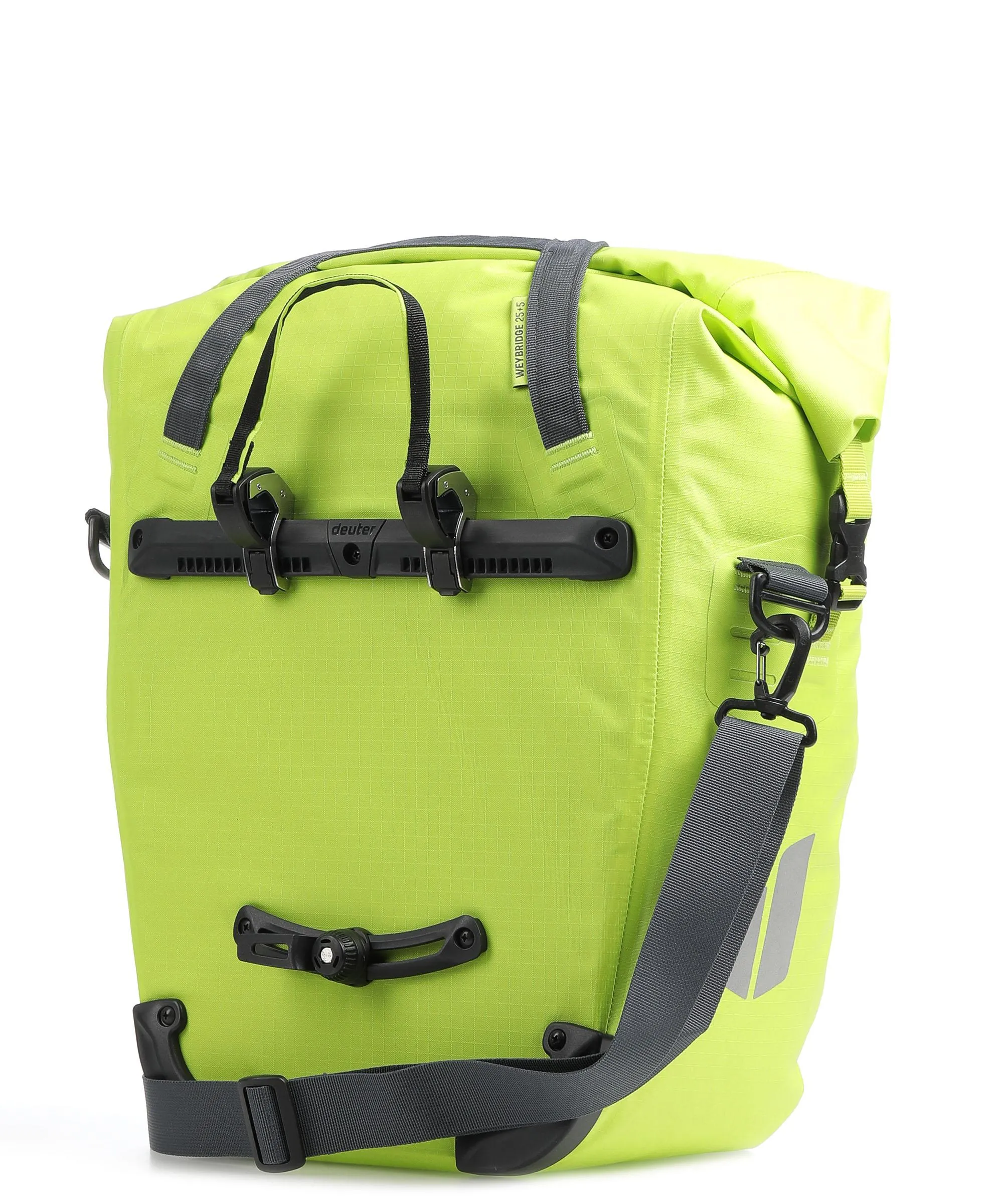  Deuter Weybridge 25+5 Borsa per portapacchi poliammide giallo verde  
