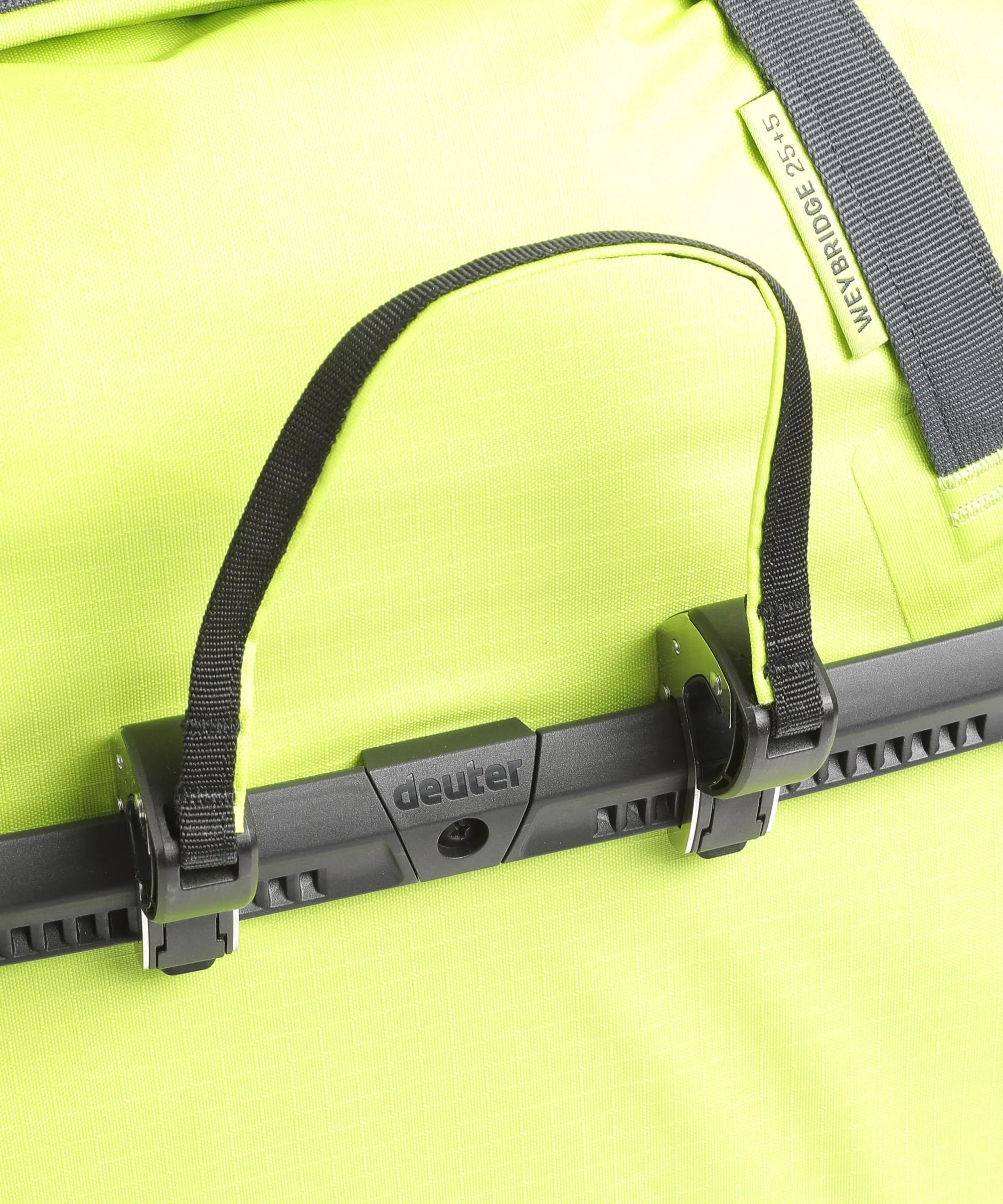  Deuter Weybridge 25+5 Borsa per portapacchi poliammide giallo verde  