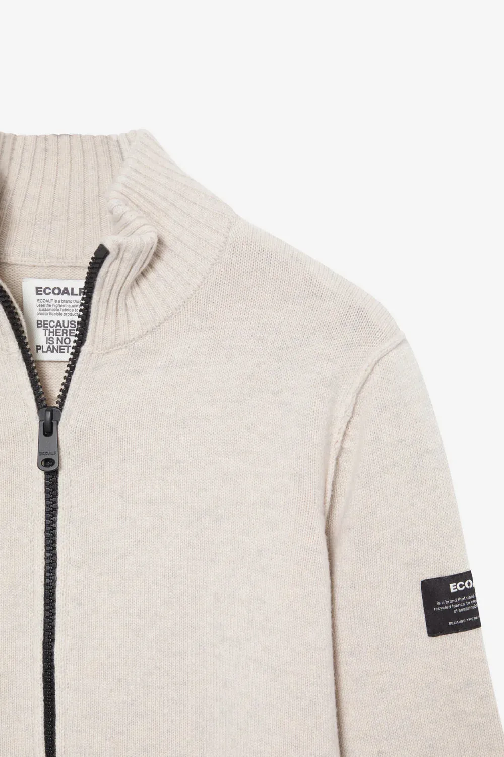 Ecoalf / Beige Zip Shirt