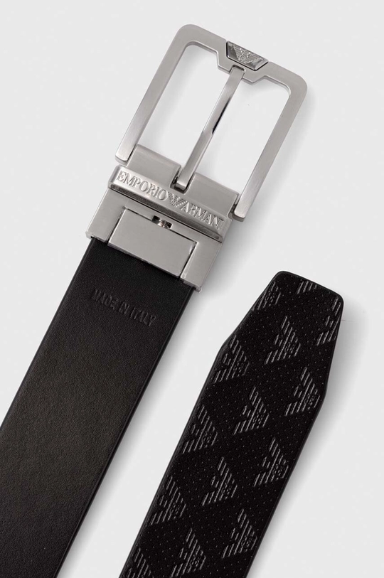 Emporio Armani cintura in pelle bilaterale