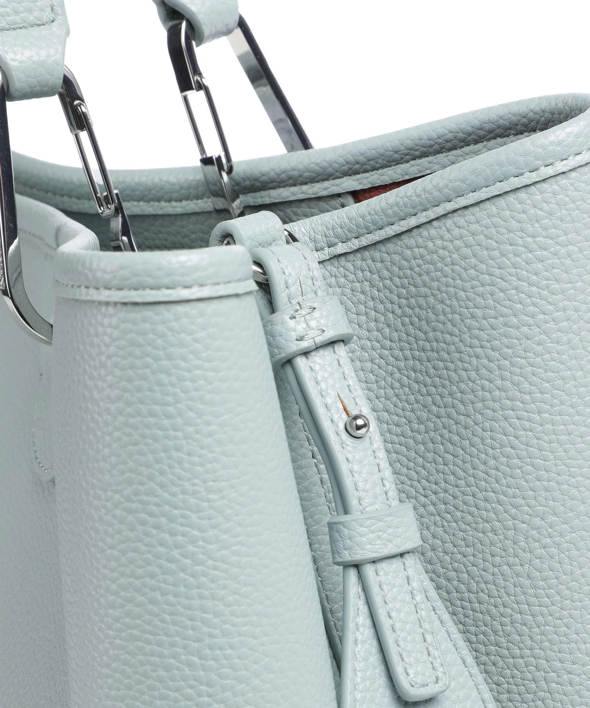  Emporio Armani My EA Borsa a mano pelle sintetica blu chiaro  