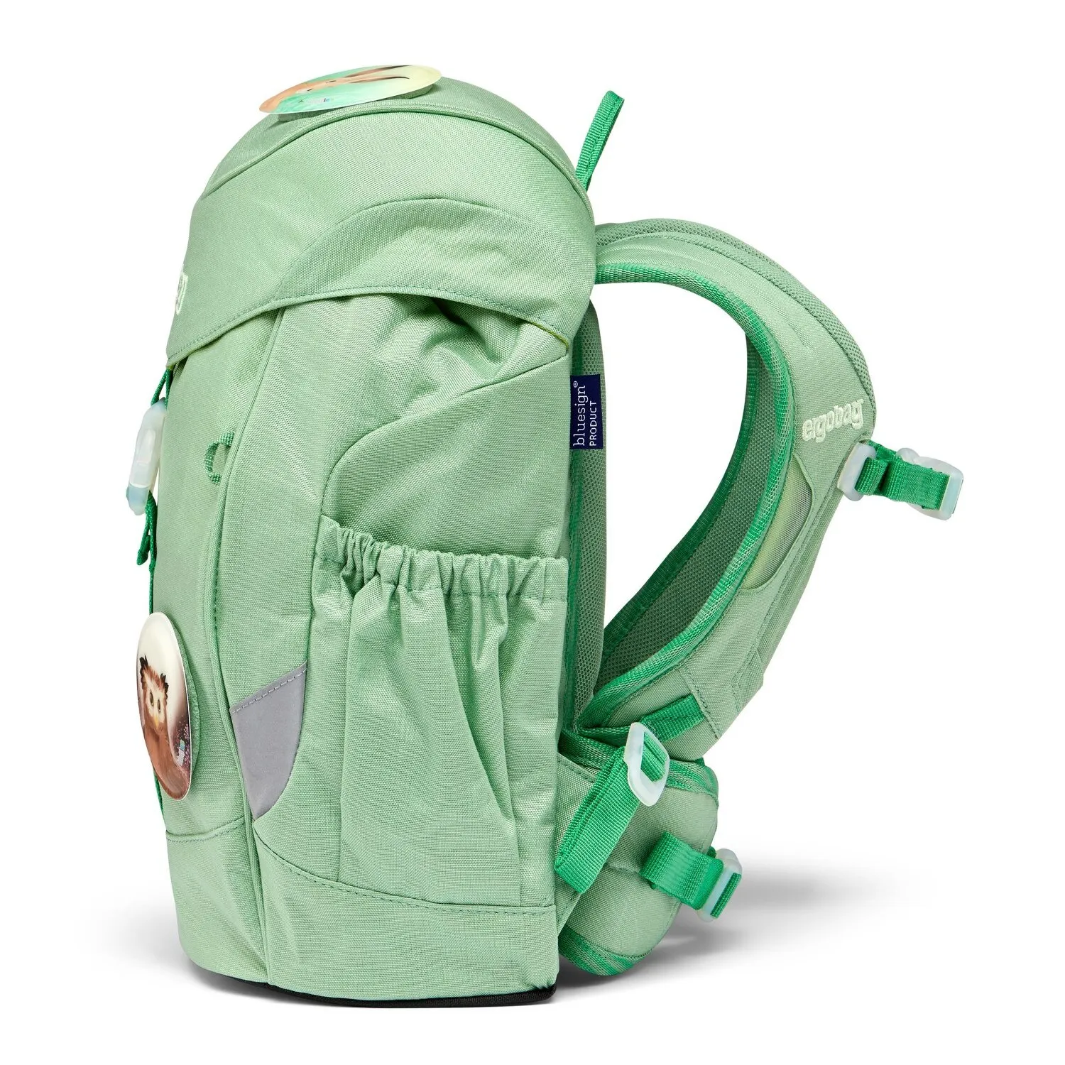 Ergobag Mini zaino per bambini da 33 cm con set Klettie