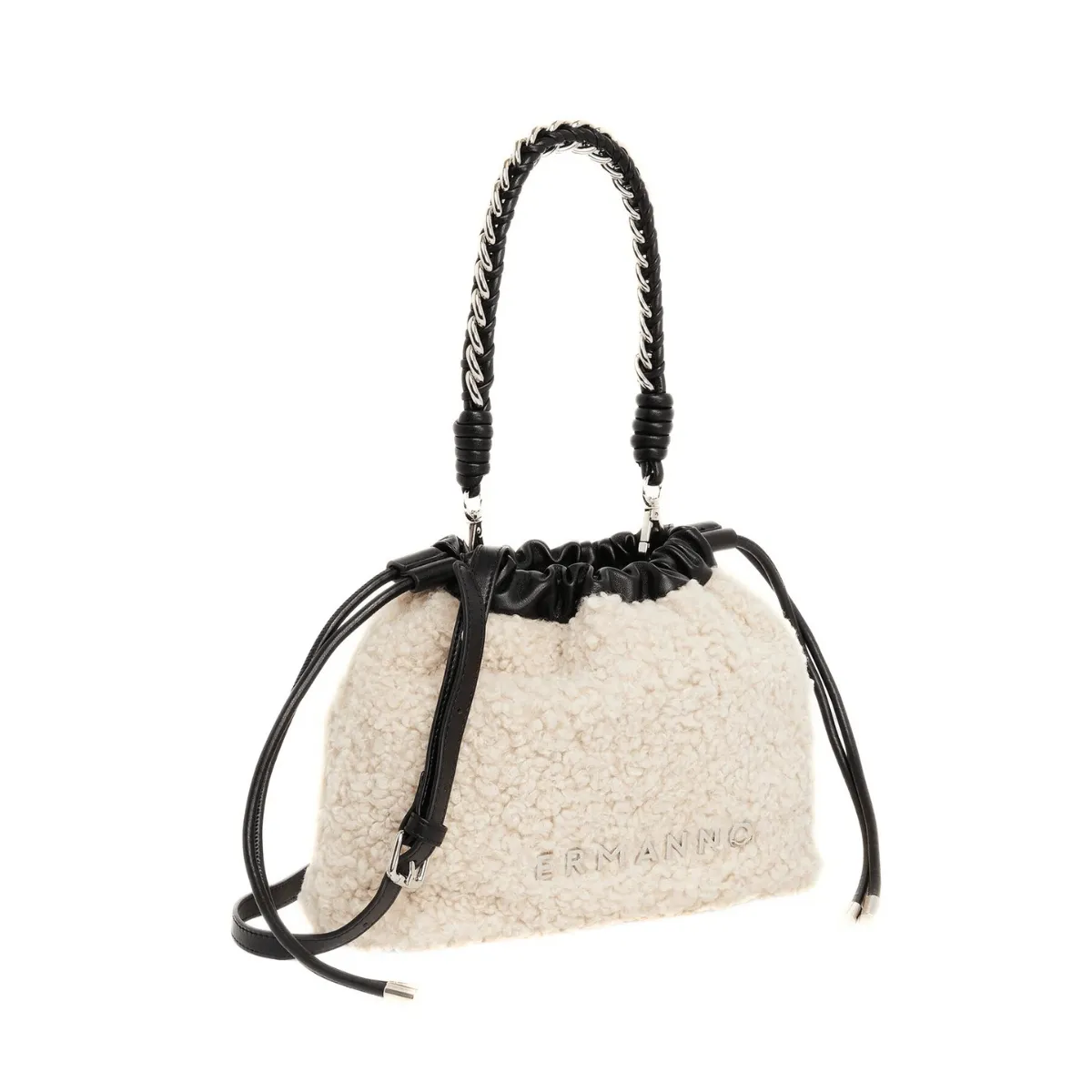ERMANNO SCERVINO BORSA 799 SPENCER CREMA  