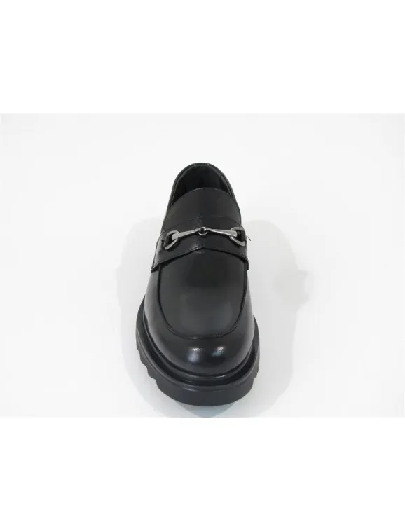 Exton mocassino nero  