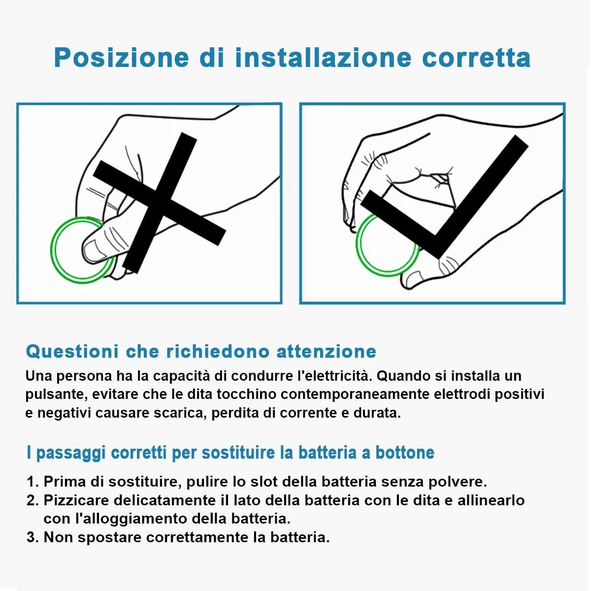 EXTRASTAR CR2032 alkaline 3V non-rechargeable battery batterie a bottone al litio, confezioni da 20