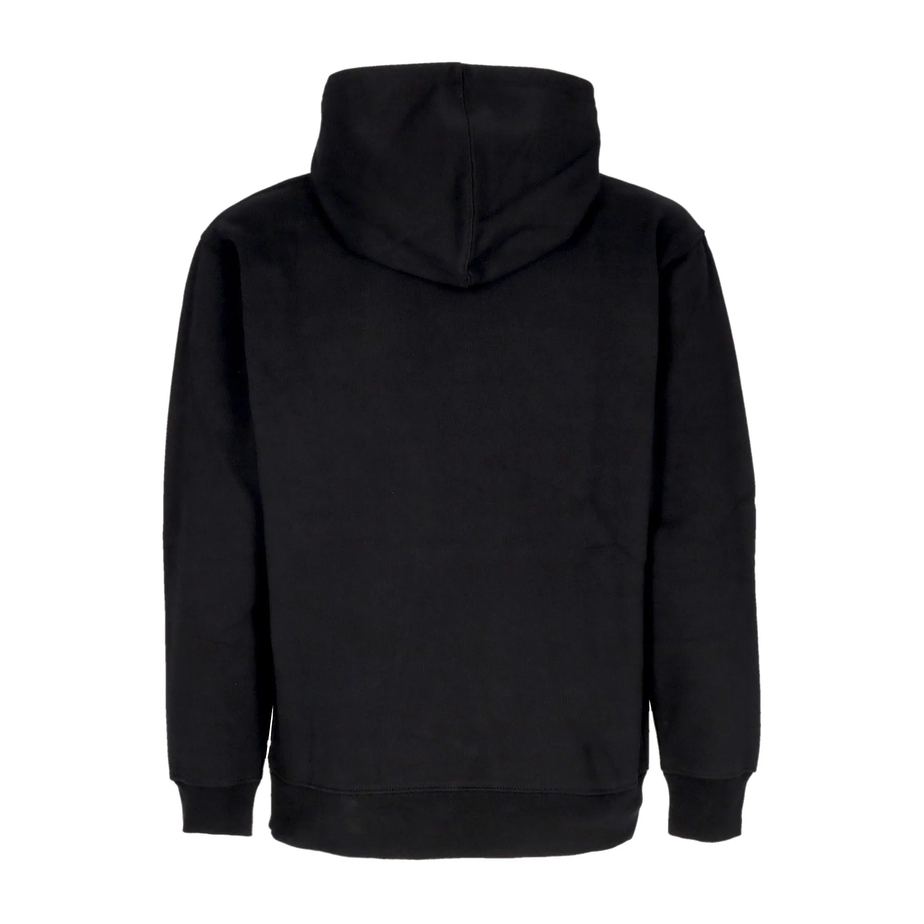 Felpa Cappuccio Uomo Scribbles Extra Heavy Hood Fleece Black