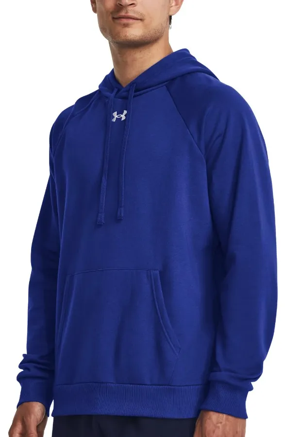 Felpe con cappuccio Under Armour Rival Fleece Hoody Blau F400