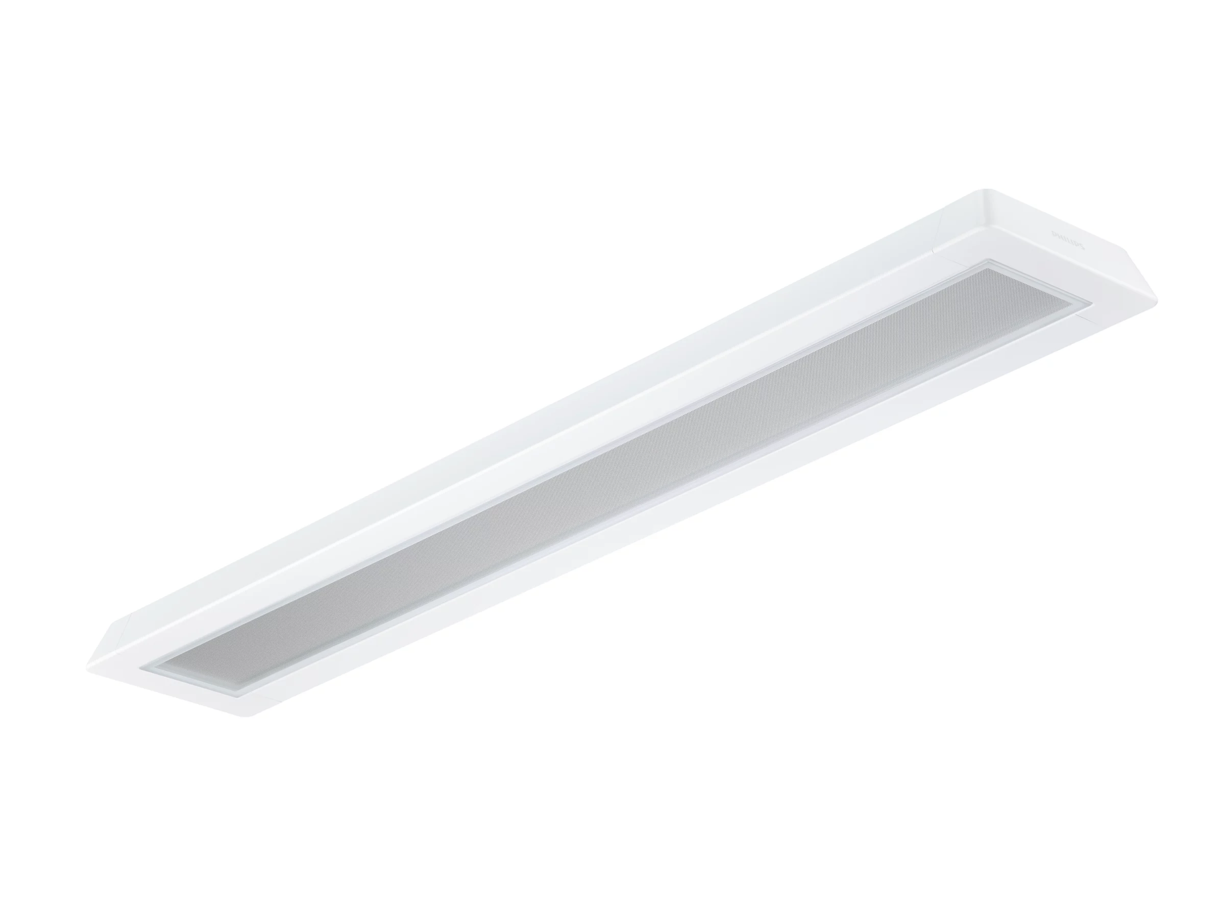 FlexBlend, montaggio su superficie, 24 W, 1398x200 mm; H73 mm, 2600 lm, 4000 K, CRI>90, DALI, UGR19