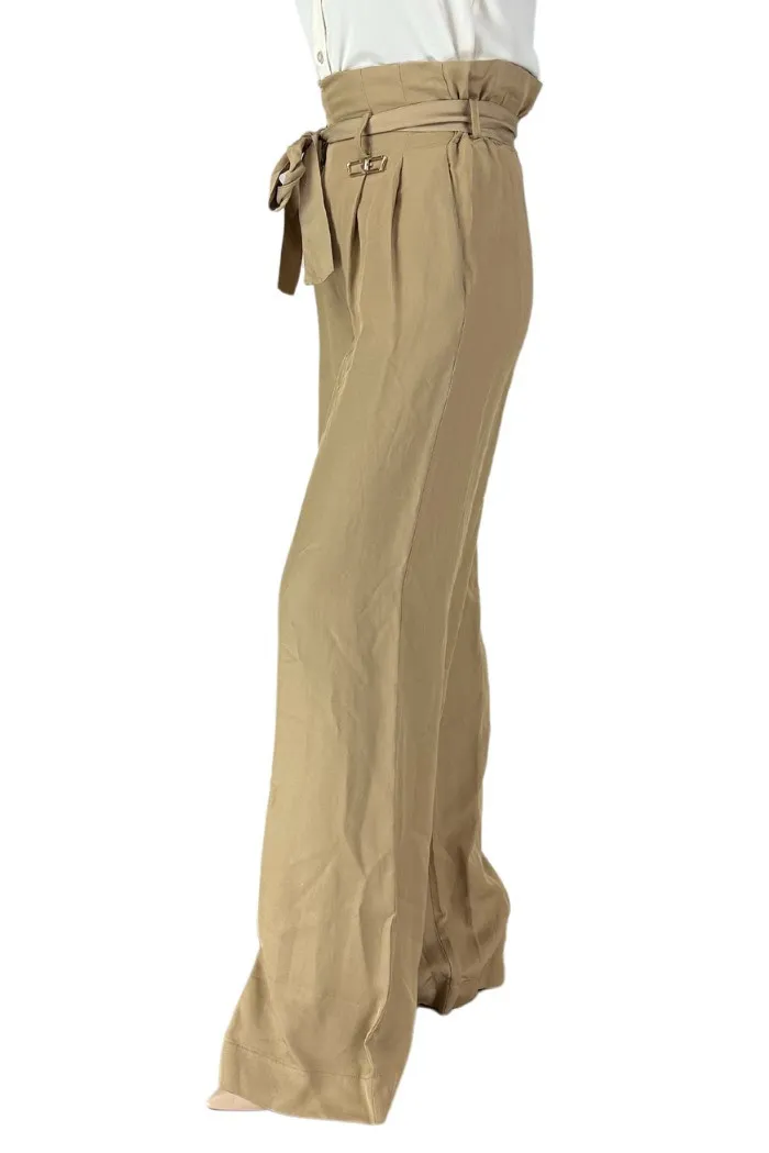 Fracomina pantalone ampio a palazzo fj23sv3002w61701
