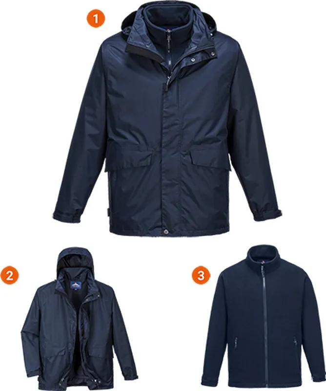 Giacca Argo 3 in 1 Traspirante