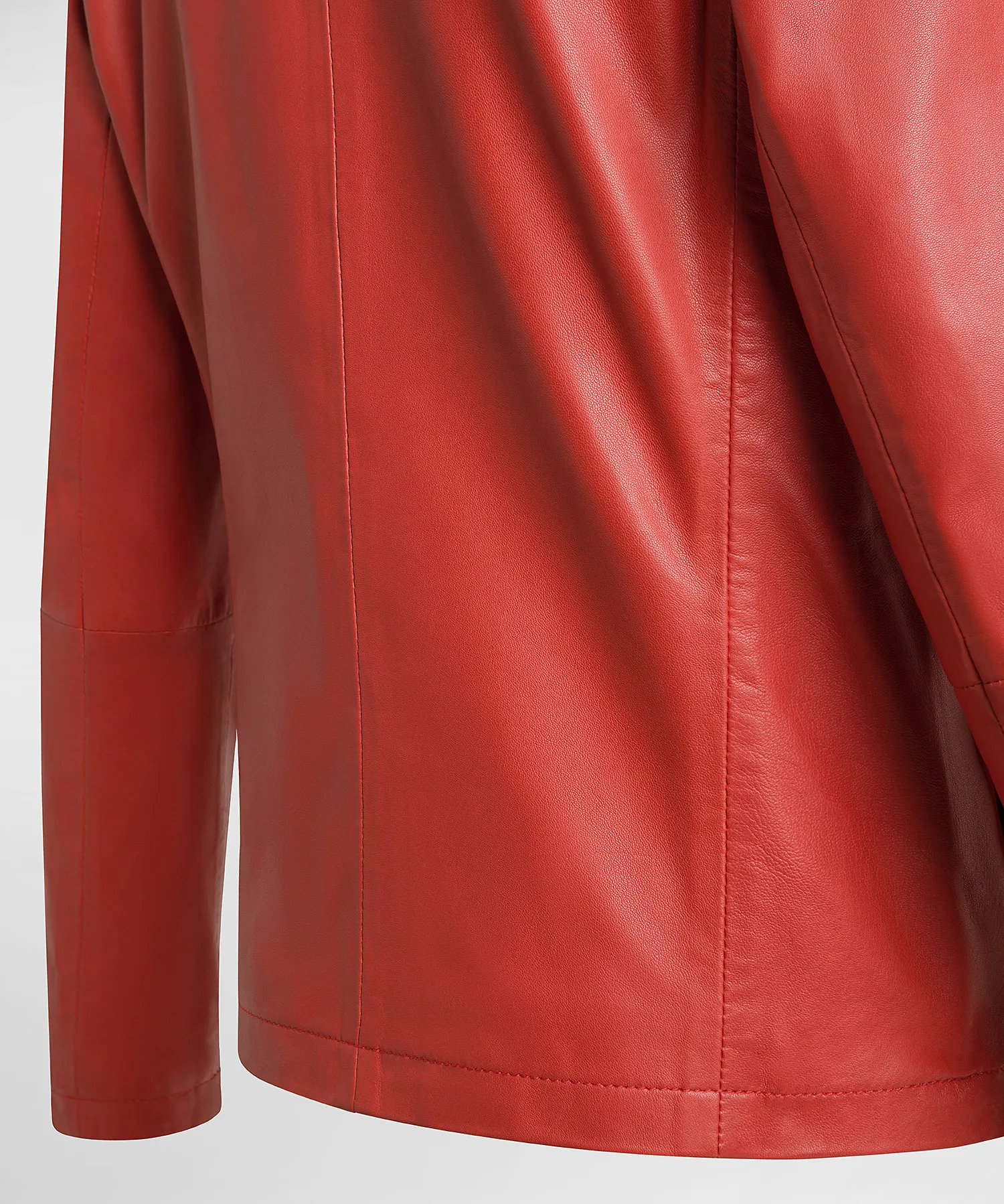 Giacca biker in pelle