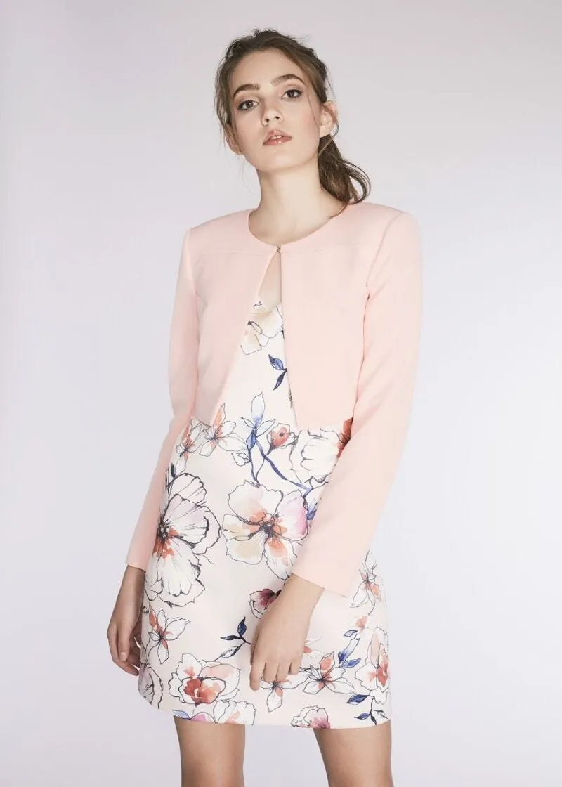 Giacca bolero in tessuto stretch
