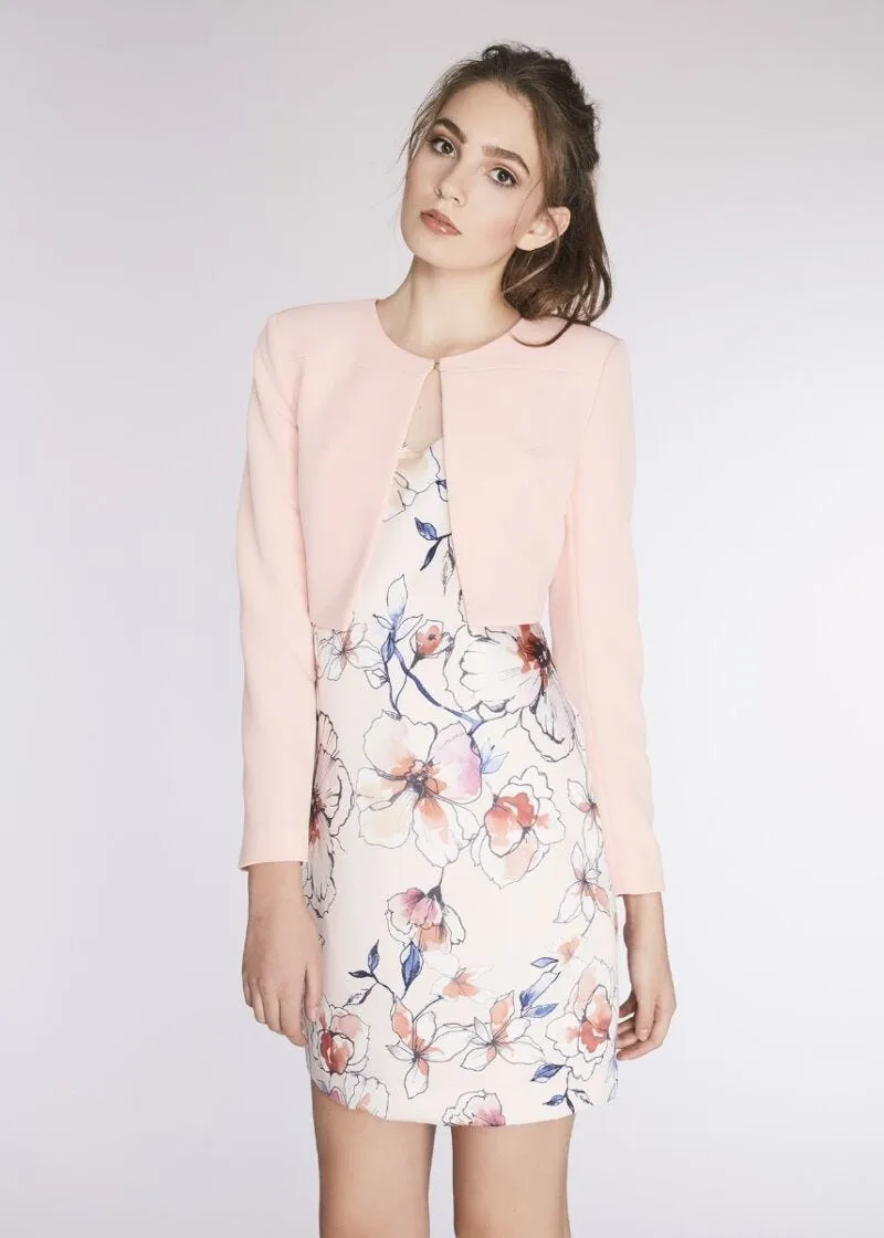 Giacca bolero in tessuto stretch