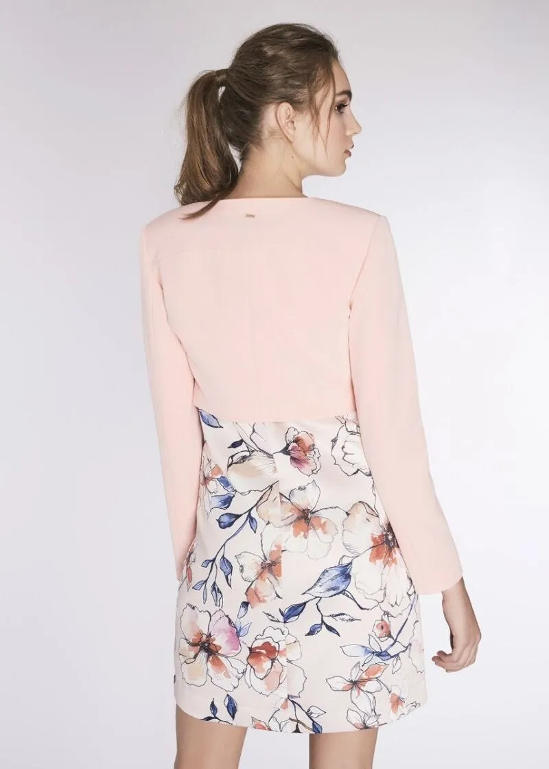Giacca bolero in tessuto stretch