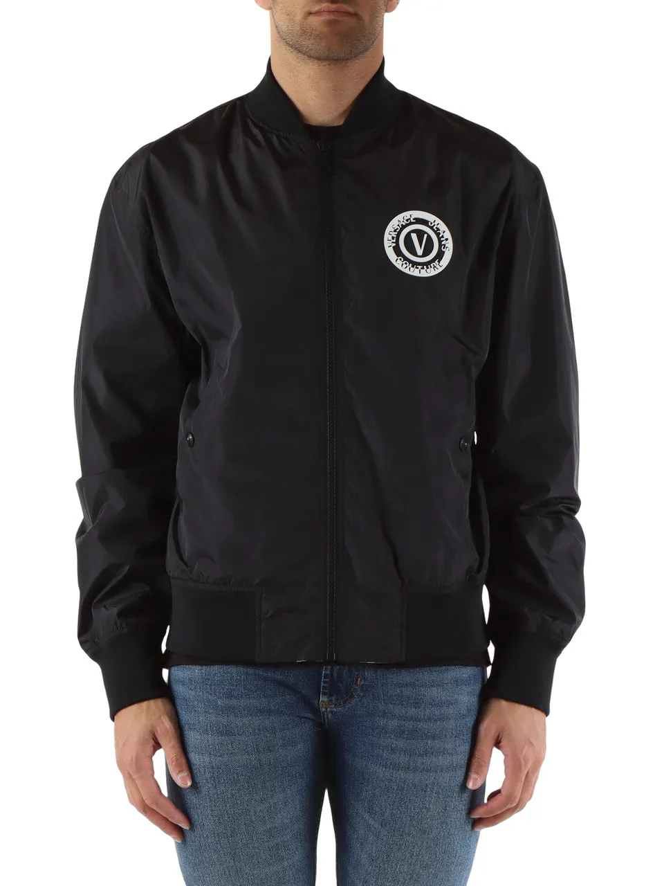 Giacca bomber reversibile in tessuto tecnico
