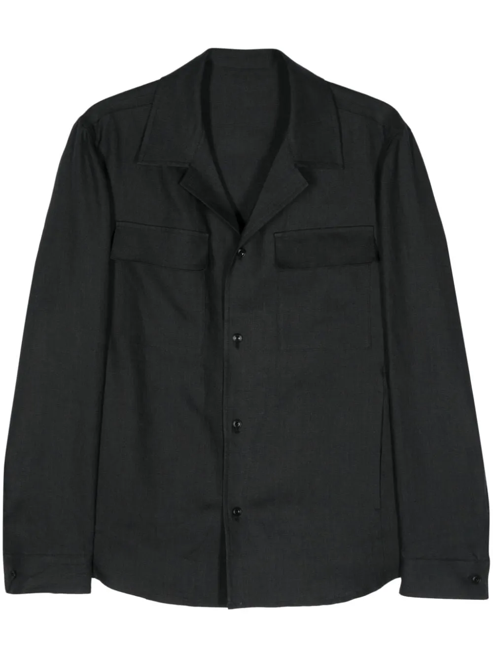 Giacca-camicia John in nero - uomo