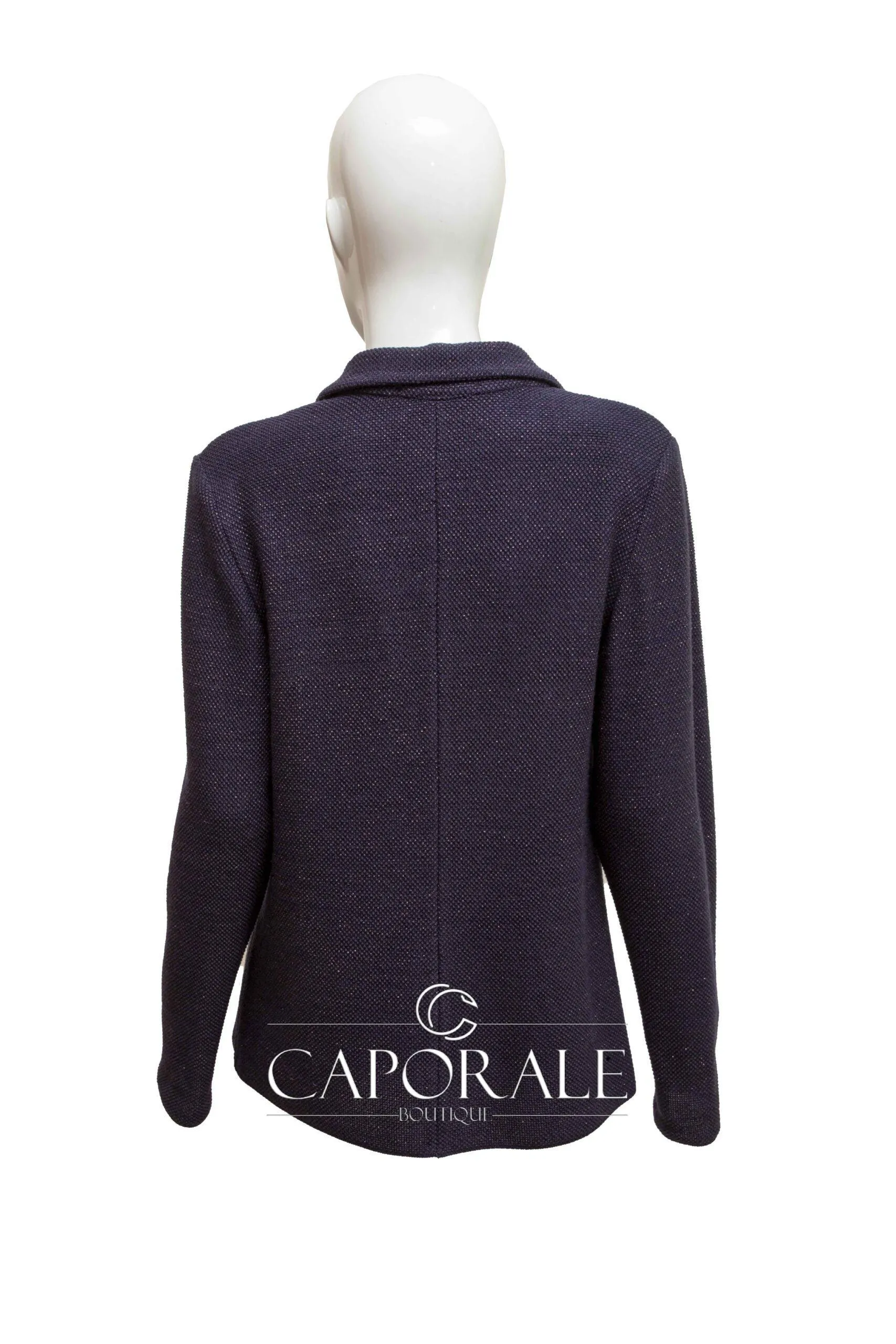 Giacca donna Riva Tricot blu