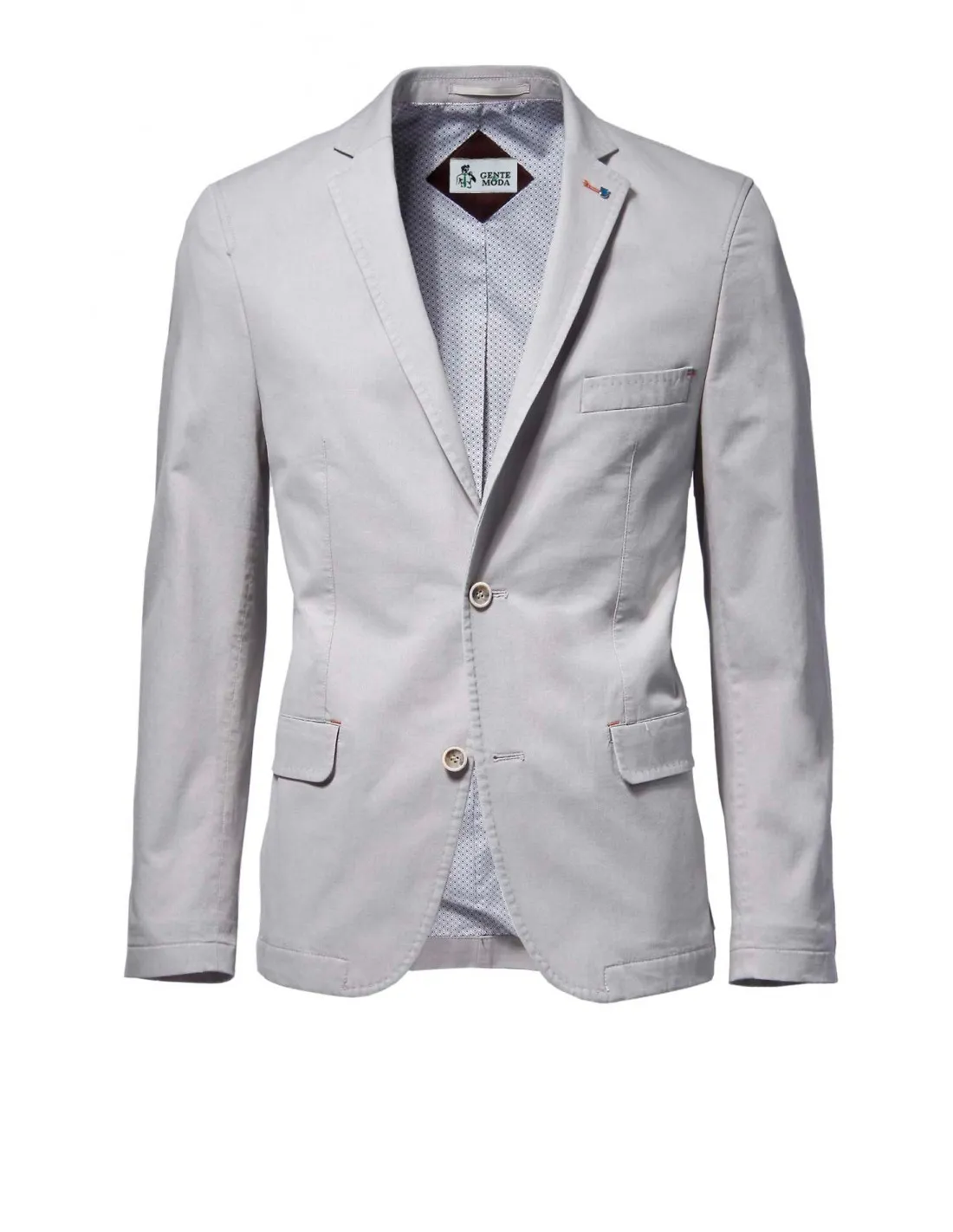 Giacca in cotone mod brera beige