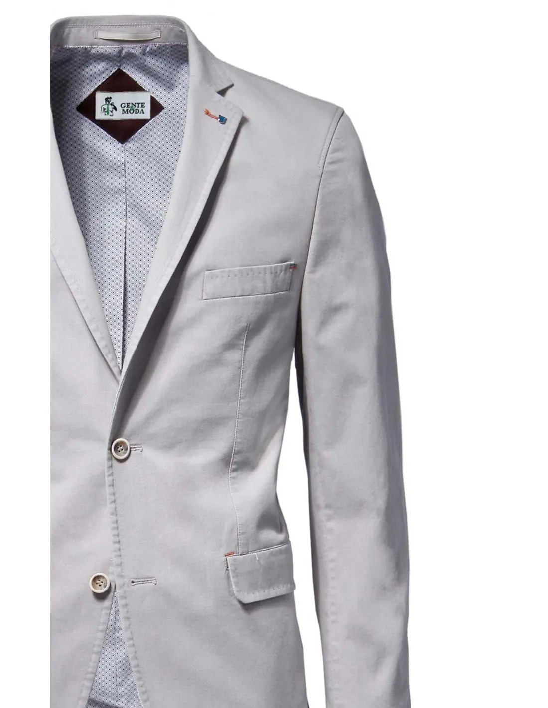 Giacca in cotone mod brera beige