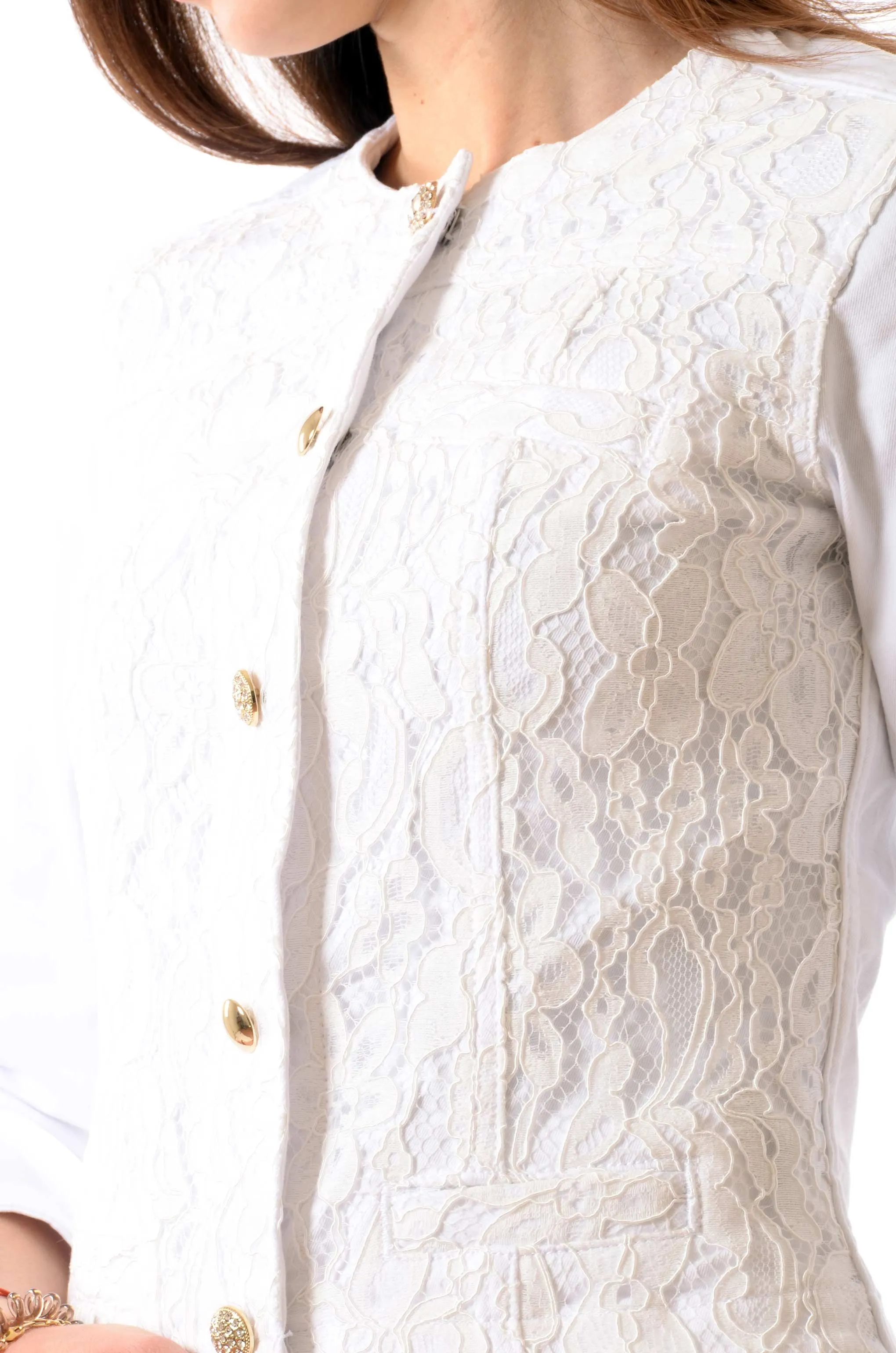 Giacca in gabardine liu jo