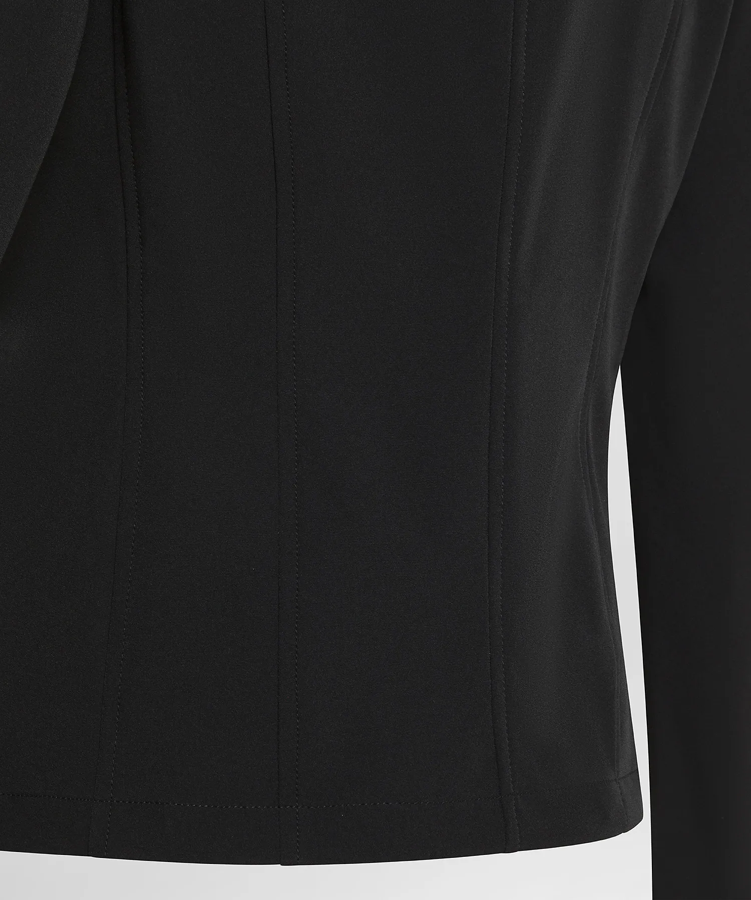 Giacca in nylon e morbido jersey