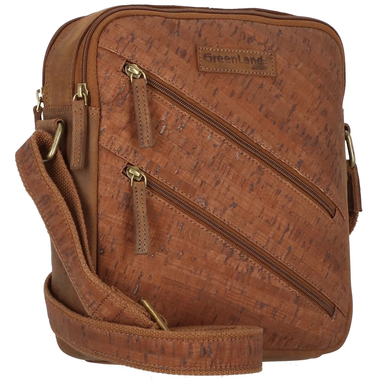 Greenland Nature Borsa a tracolla Nature in pelle 26 cm