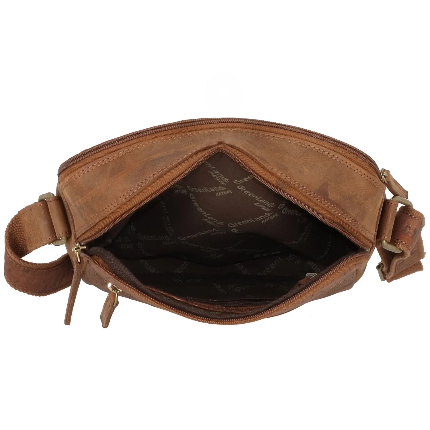 Greenland Nature Borsa a tracolla Nature in pelle 26 cm