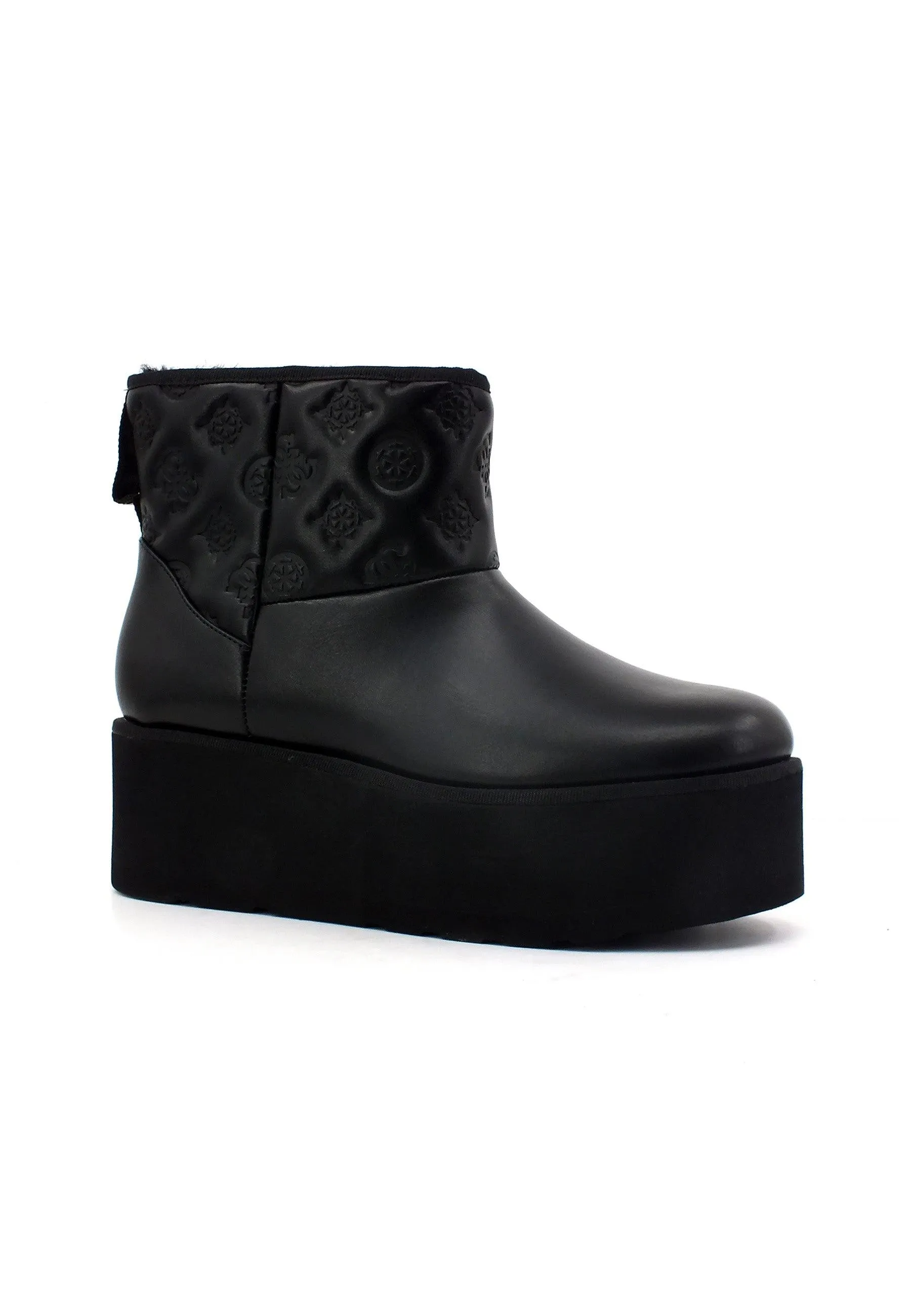 GUESS Stivaletto Pelo Donna Black FL8JIAELE10