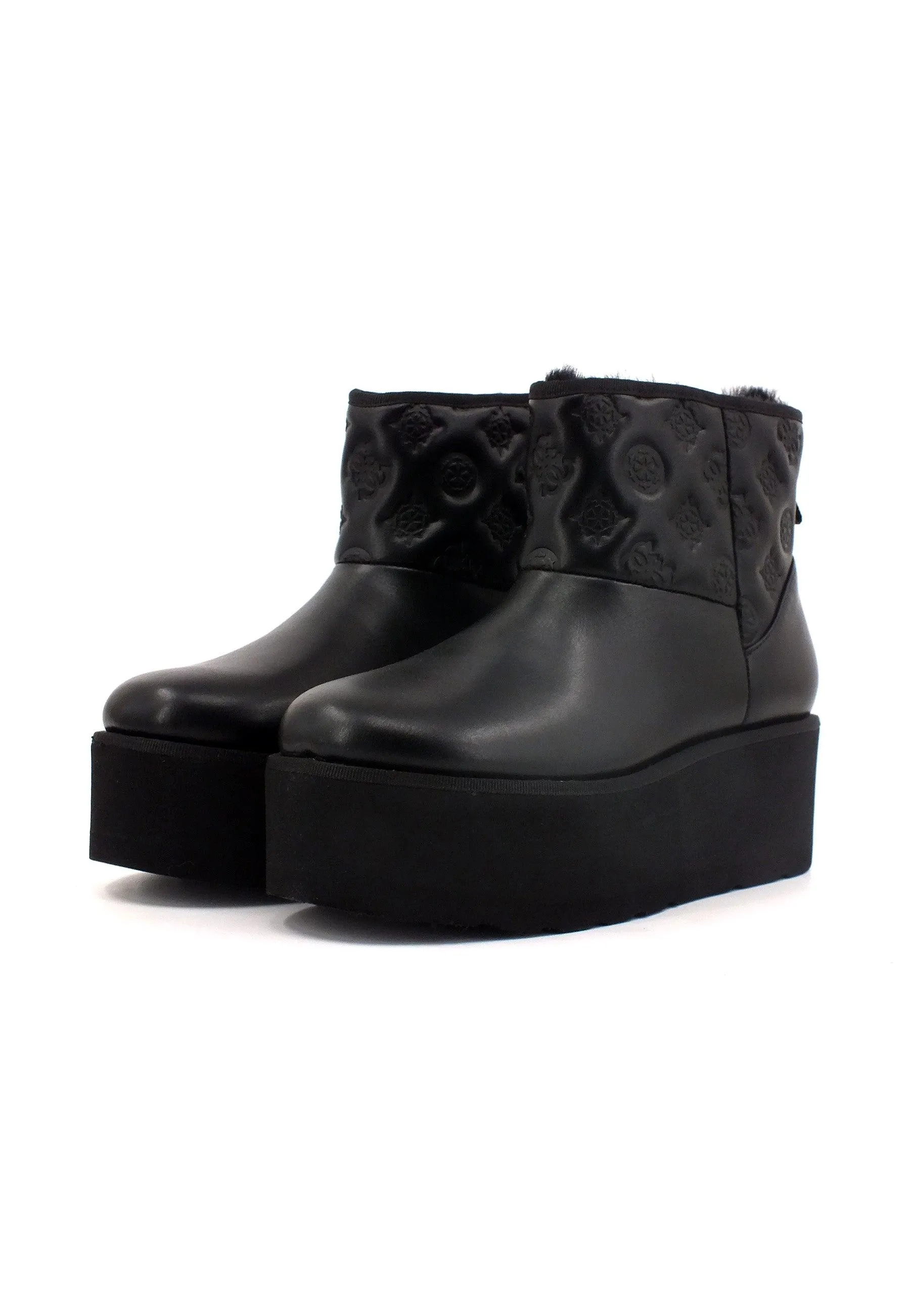 GUESS Stivaletto Pelo Donna Black FL8JIAELE10