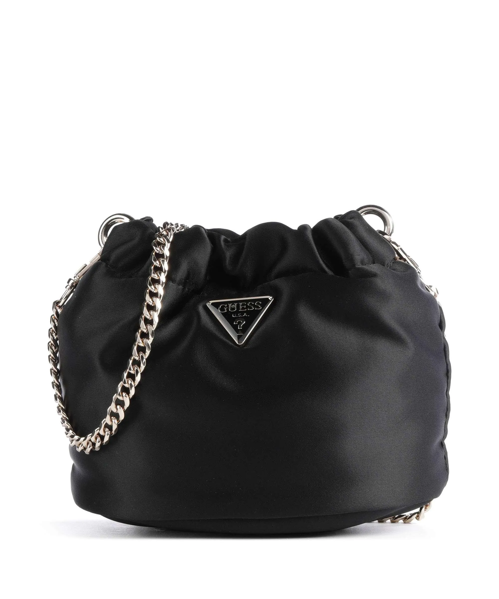  Guess Velina Borsa a secchiello poliestere nero  